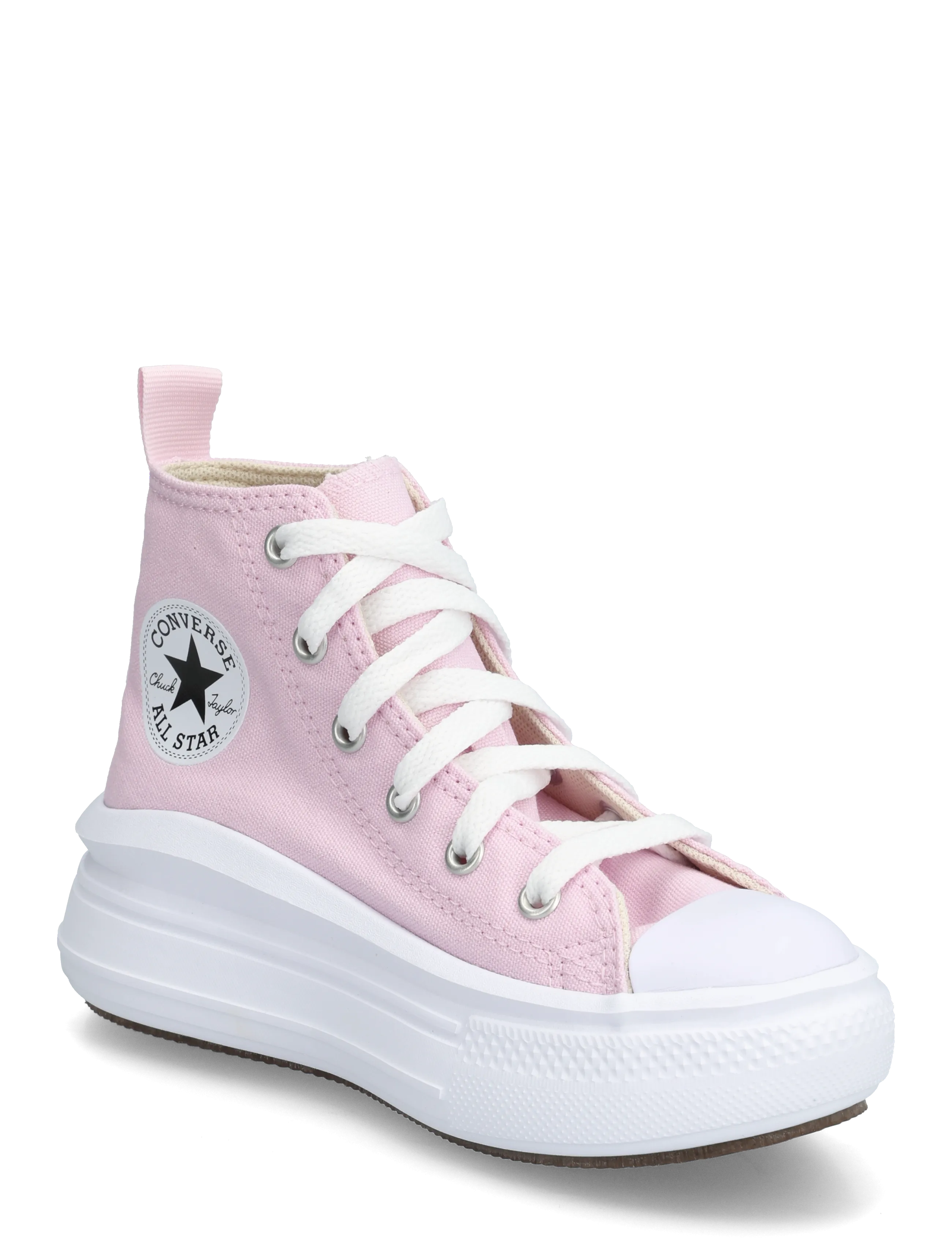 Converse CTAS MOVE HI NEW FOUND BLOOM/WHITE/BLACK - Sko - PINK / pink/rose