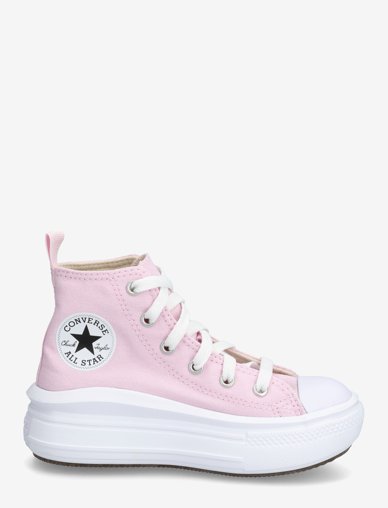 Converse - CTAS MOVE HI NEW FOUND BLOOM/WHITE/BLACK - madala säärega tossud - pink - 1