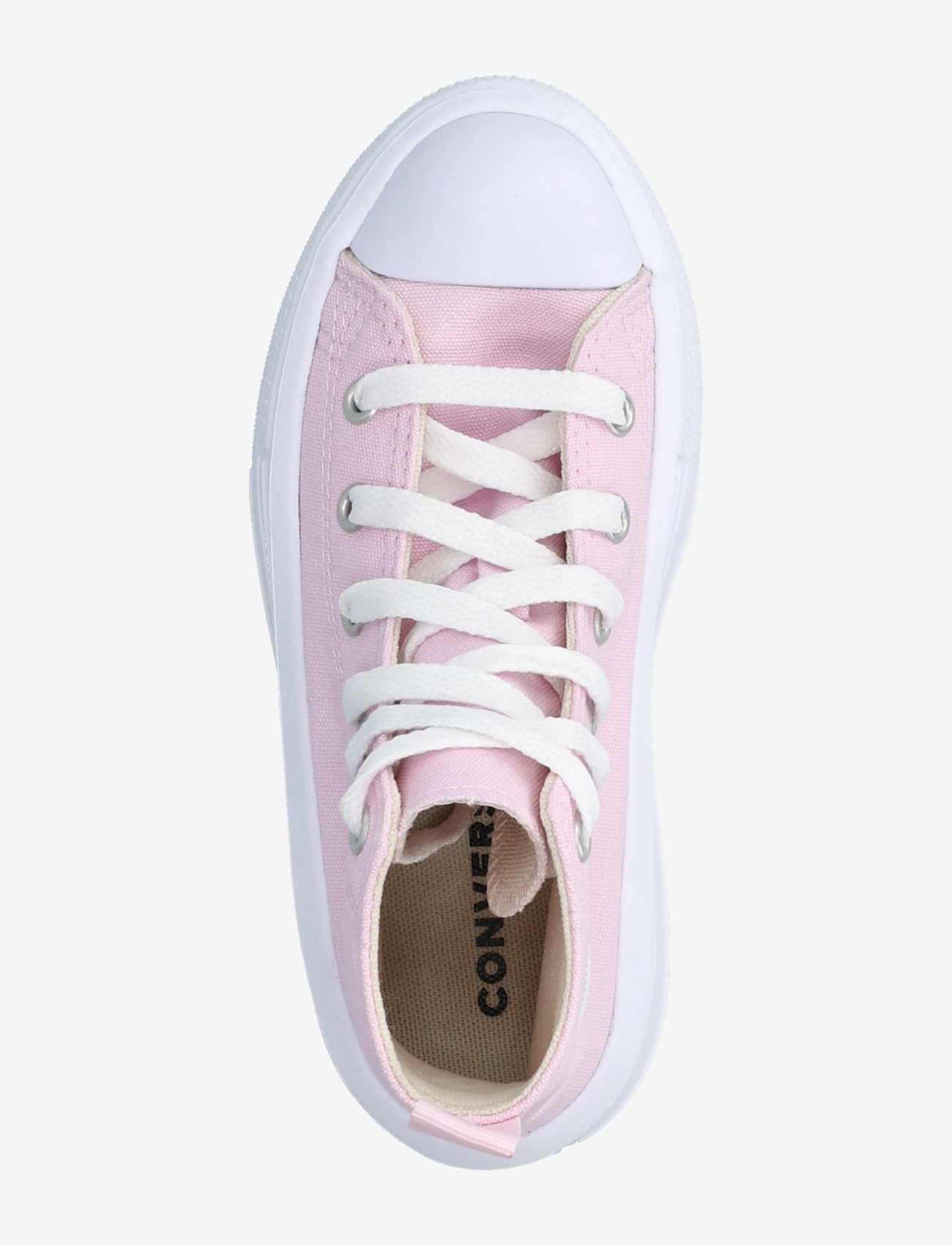 Converse - CTAS MOVE HI NEW FOUND BLOOM/WHITE/BLACK - madala säärega tossud - pink - 3