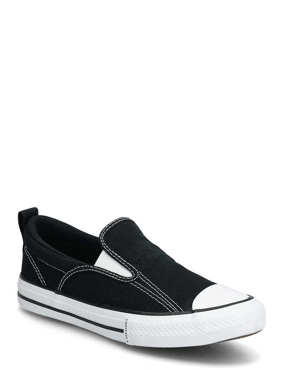 Converse - CTAS MALDEN STREET SLIP BLACK/WHITE - tennised - black - 0