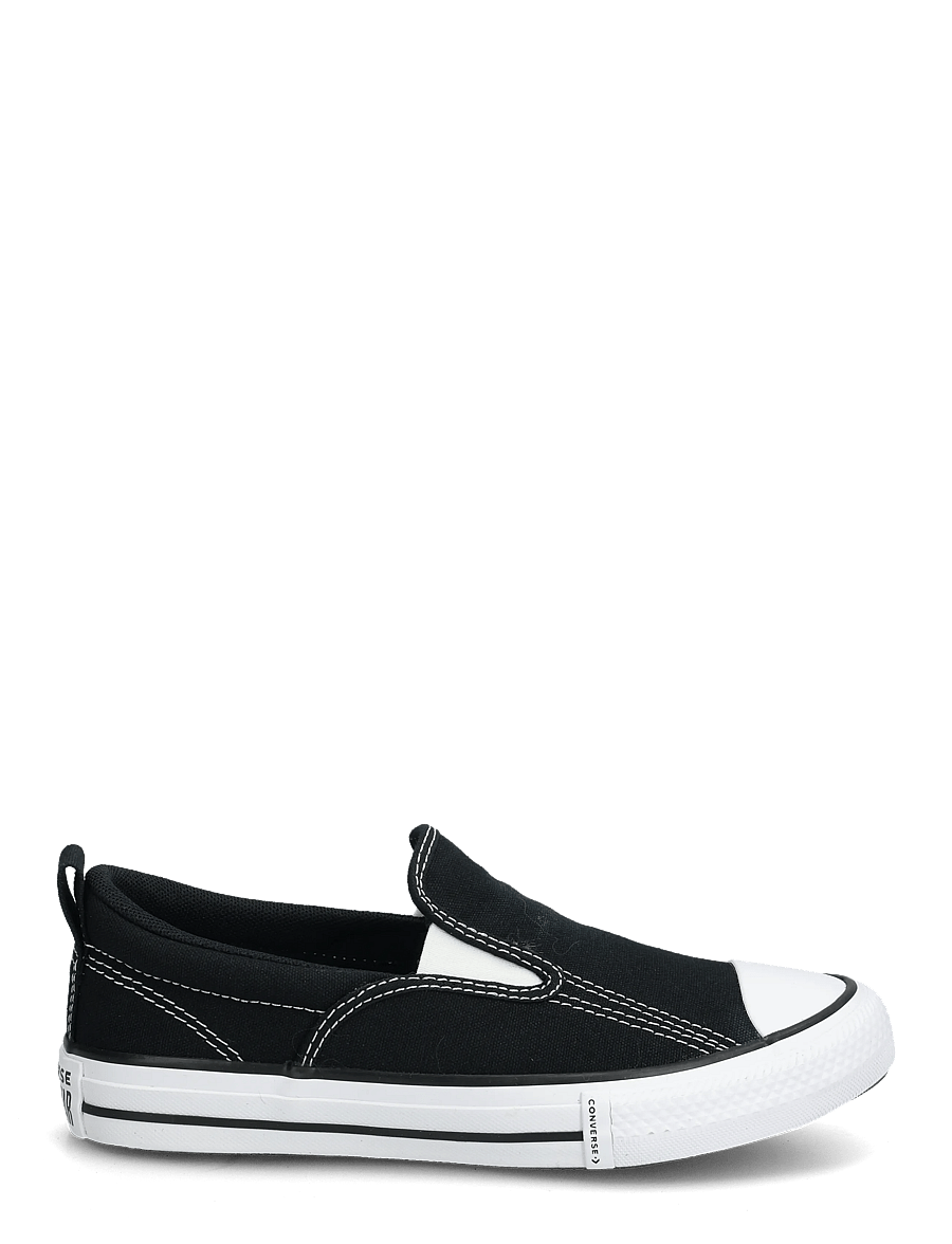 Converse - CTAS MALDEN STREET SLIP BLACK/WHITE - tennised - black - 1