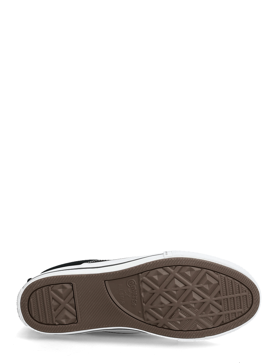 Converse - CTAS MALDEN STREET SLIP BLACK/WHITE - tennised - black - 4