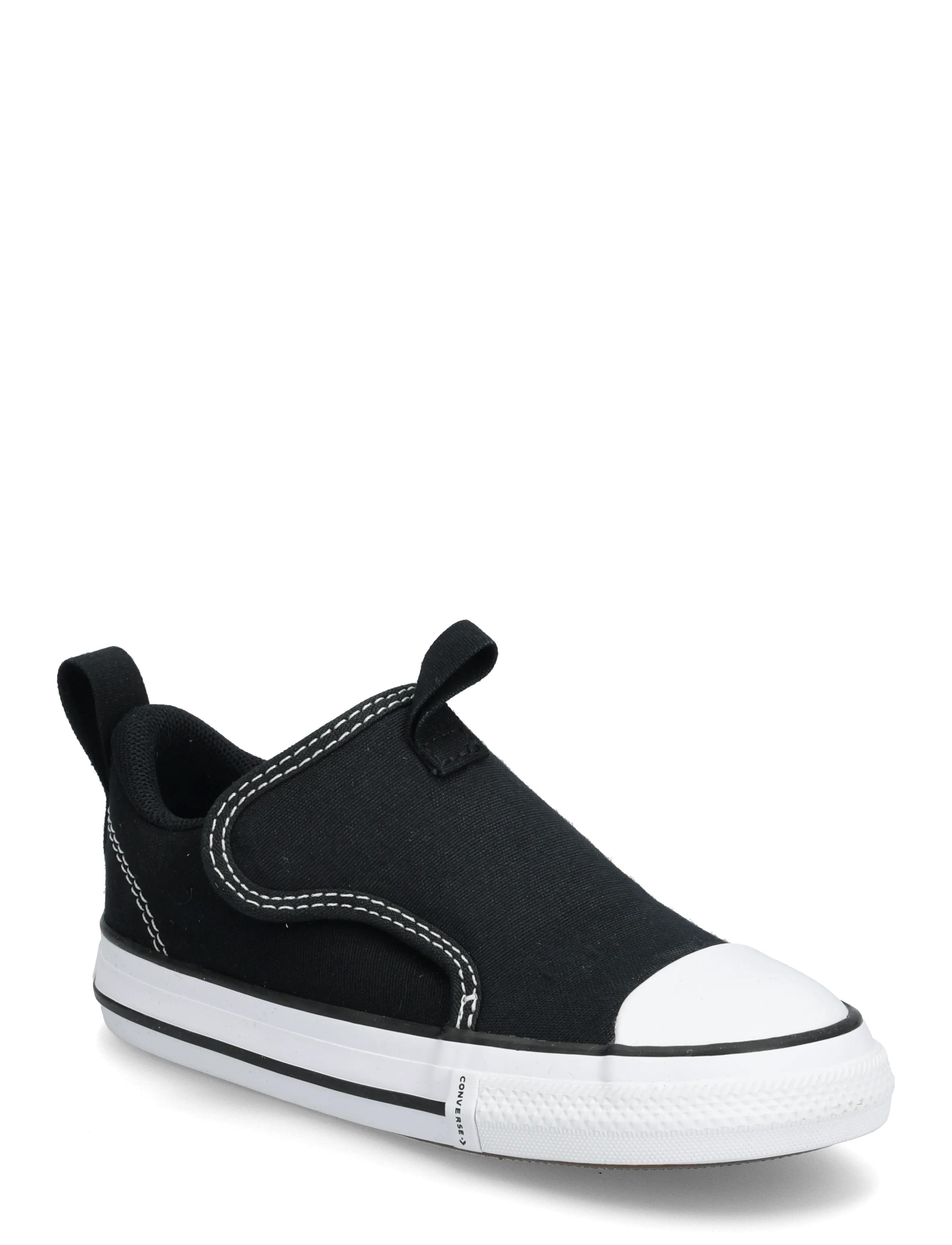 Converse CTAS MALDEN STREET SLIP BLACK/WHITE - Canvas-Sneaker - BLACK / black