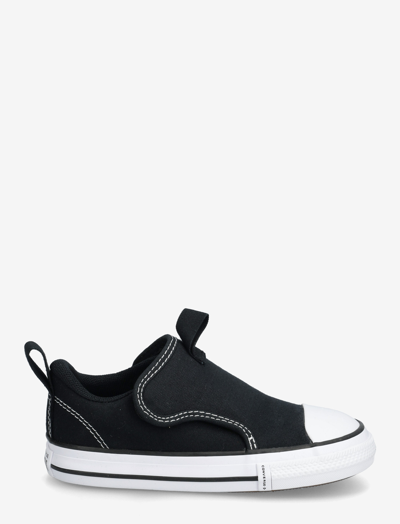 Converse - CTAS MALDEN STREET SLIP BLACK/WHITE - canvas sneakers - black - 1
