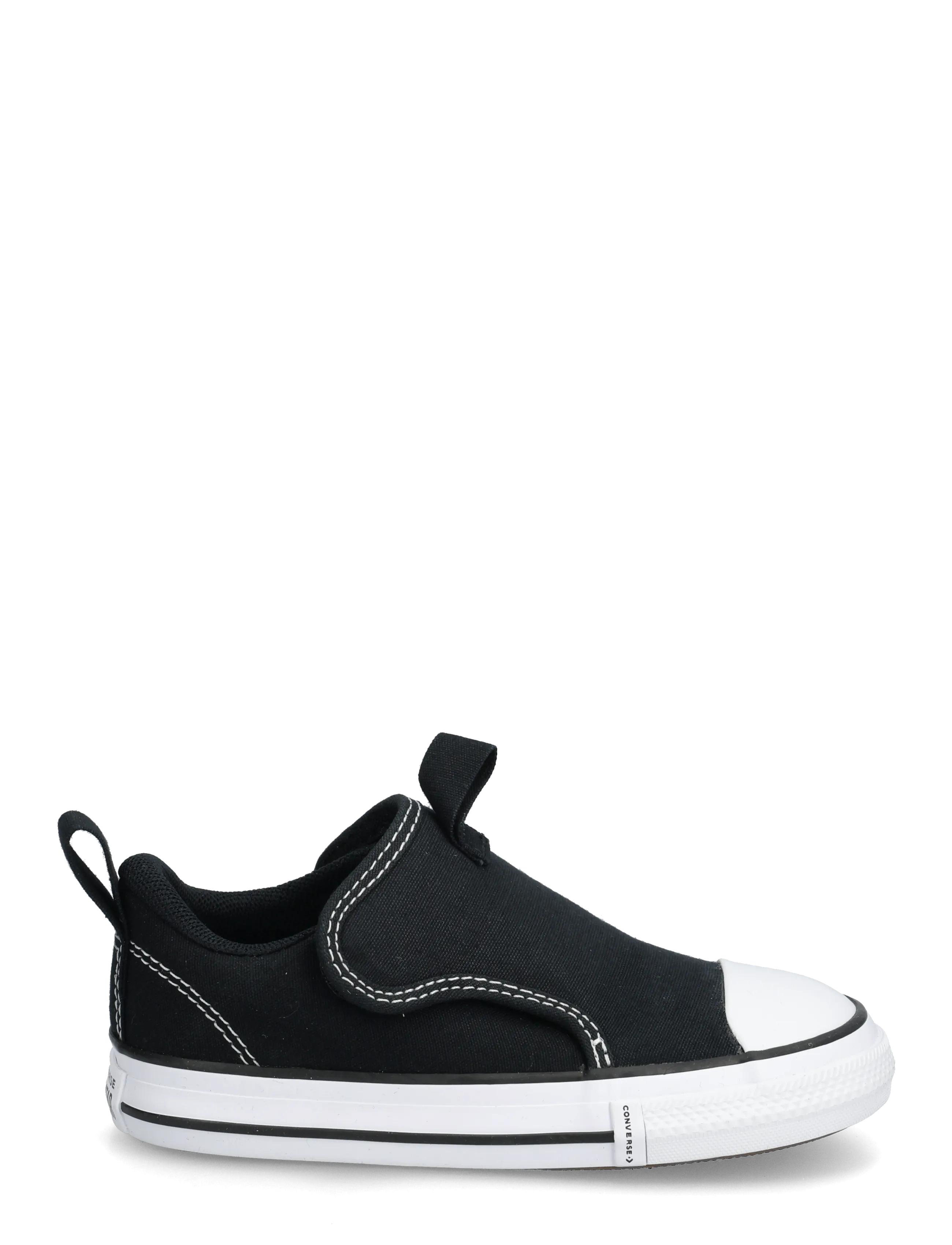 Converse - CTAS MALDEN STREET SLIP BLACK/WHITE - canva sneakers - black - 1
