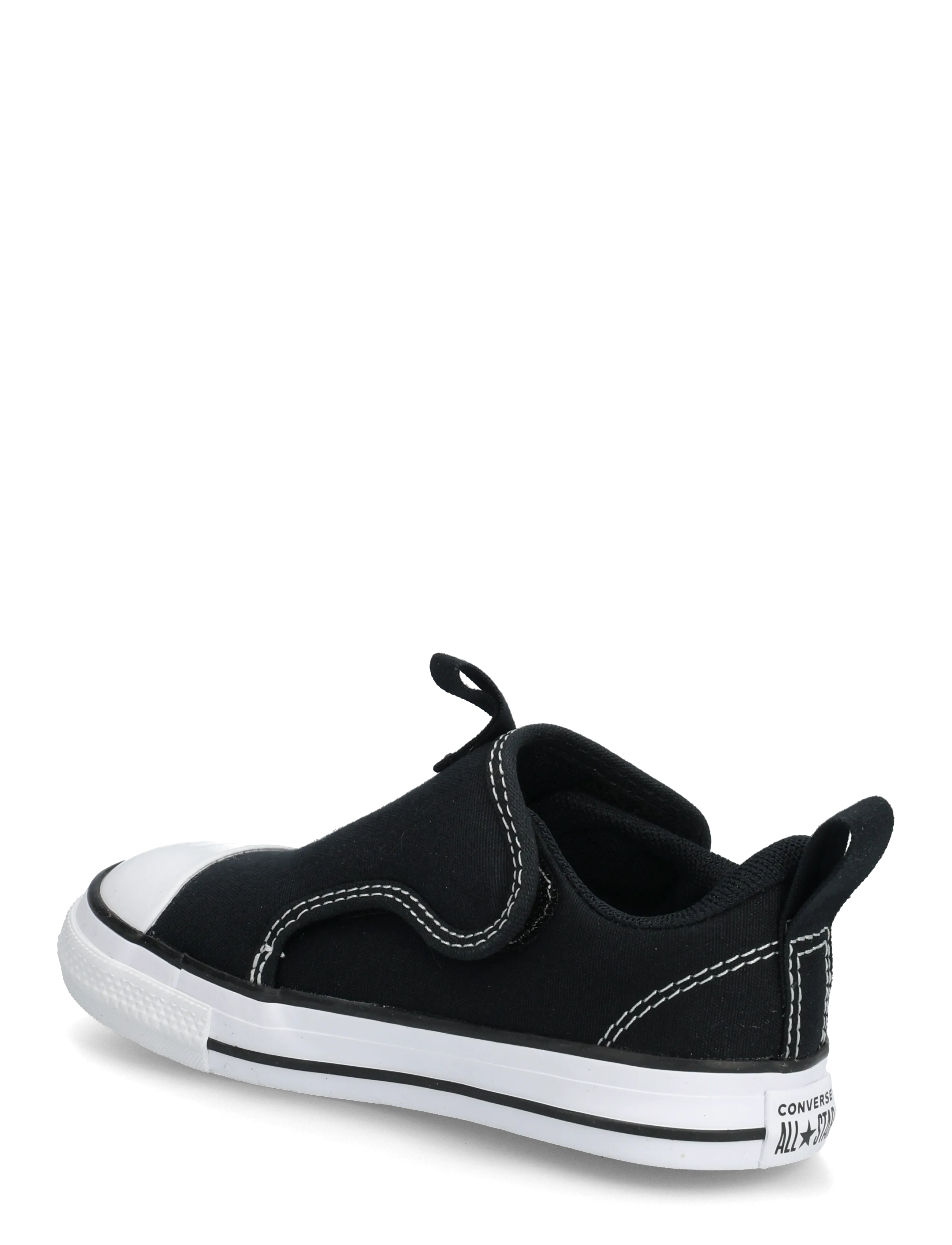 Converse - CTAS MALDEN STREET SLIP BLACK/WHITE - canva sneakers - black - 2