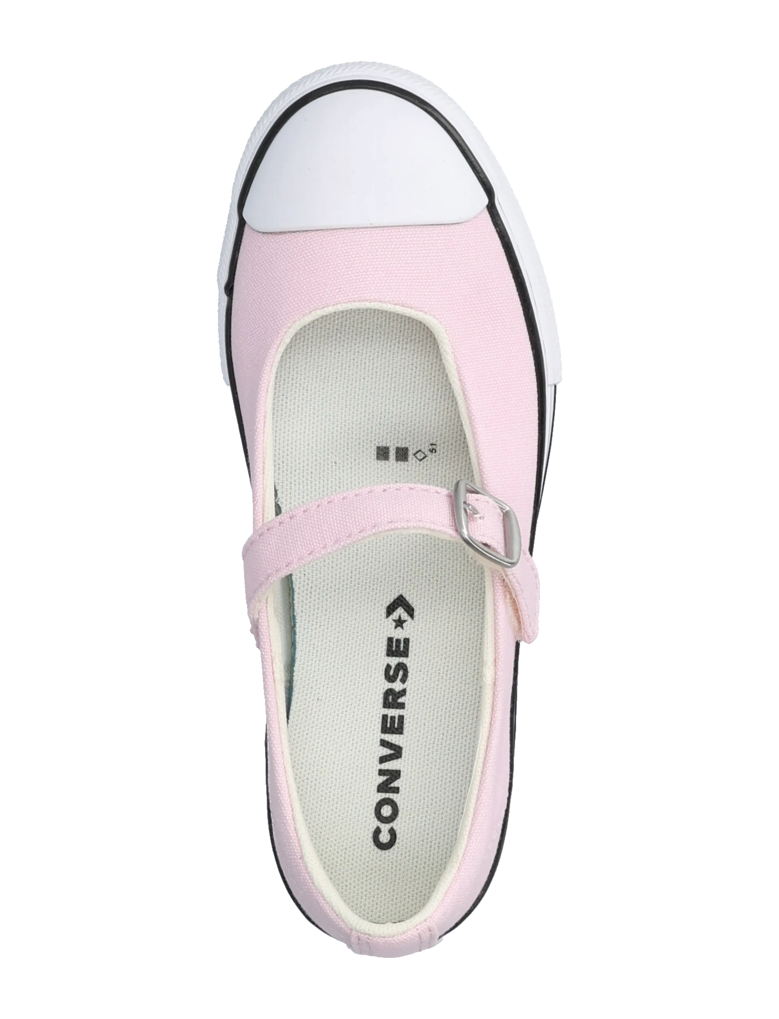 Converse - CTAS DAINTY MARY JANE OX NEW FOUND BLOOM - canvas-sneaker - pink - 3