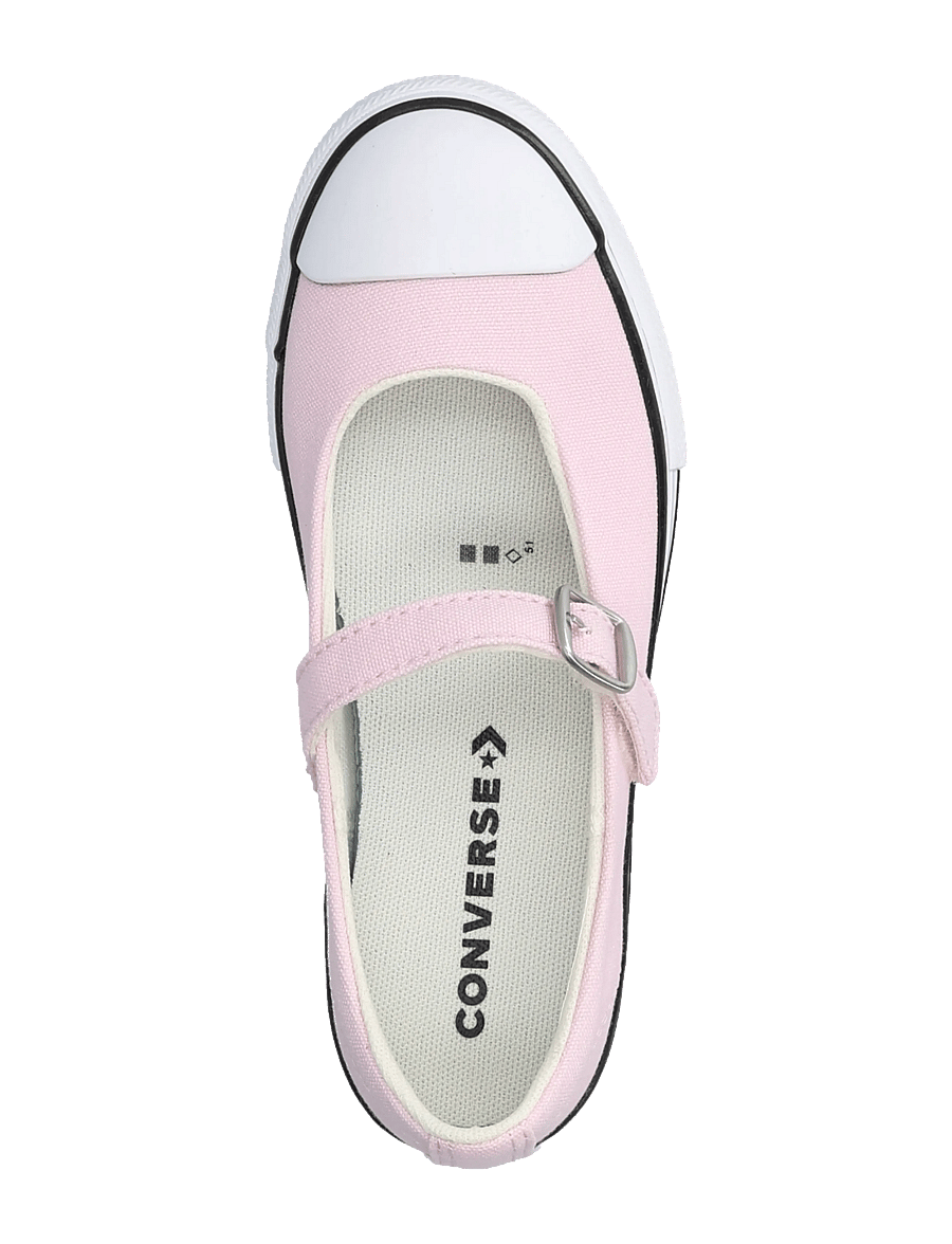 Converse - CTAS DAINTY MARY JANE OX NEW FOUND BLOOM - baskets en toile - pink - 3