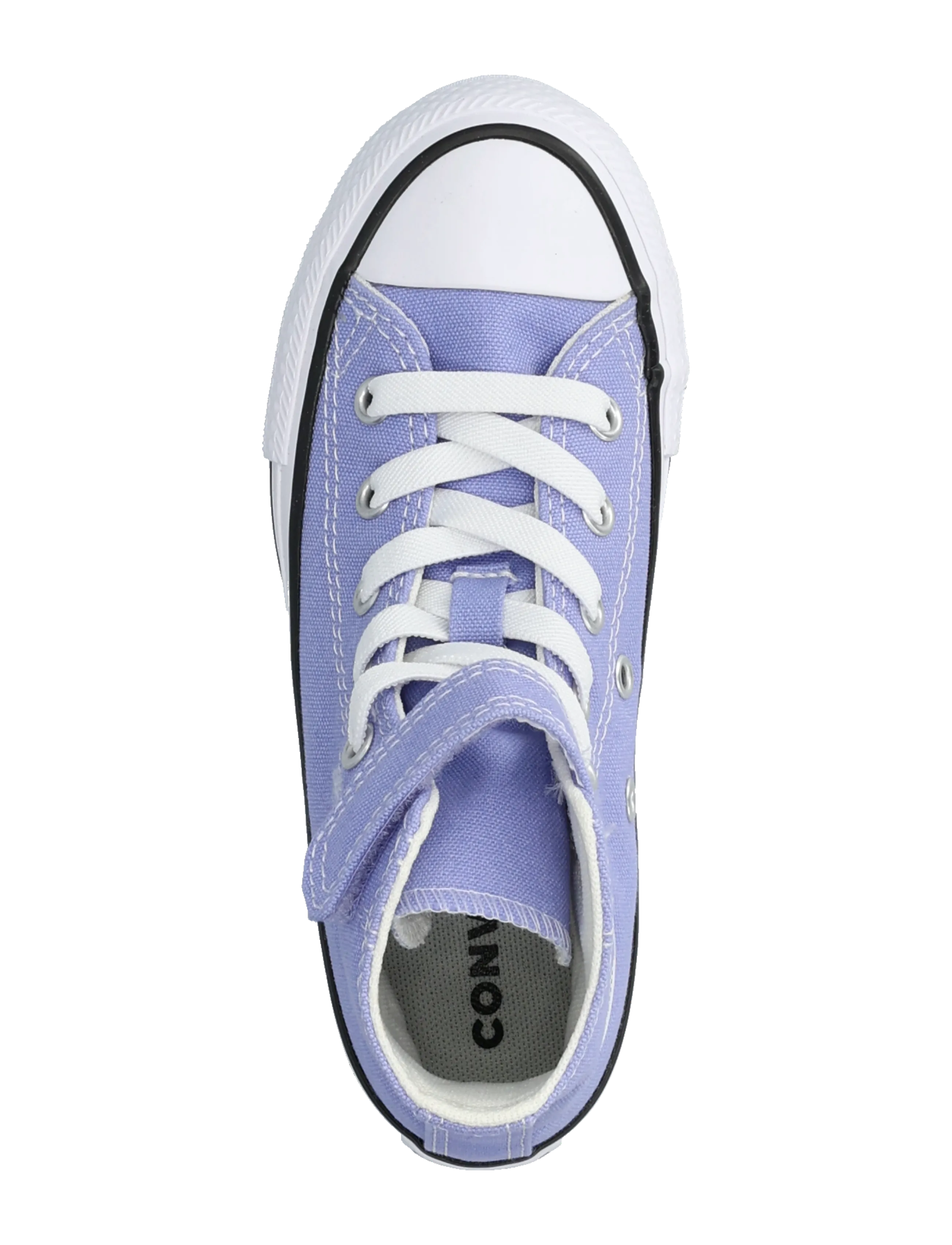 Converse - CTAS 1V HI VERY PERI/WHITE/EGRET - high-top sneakers - violet - 3