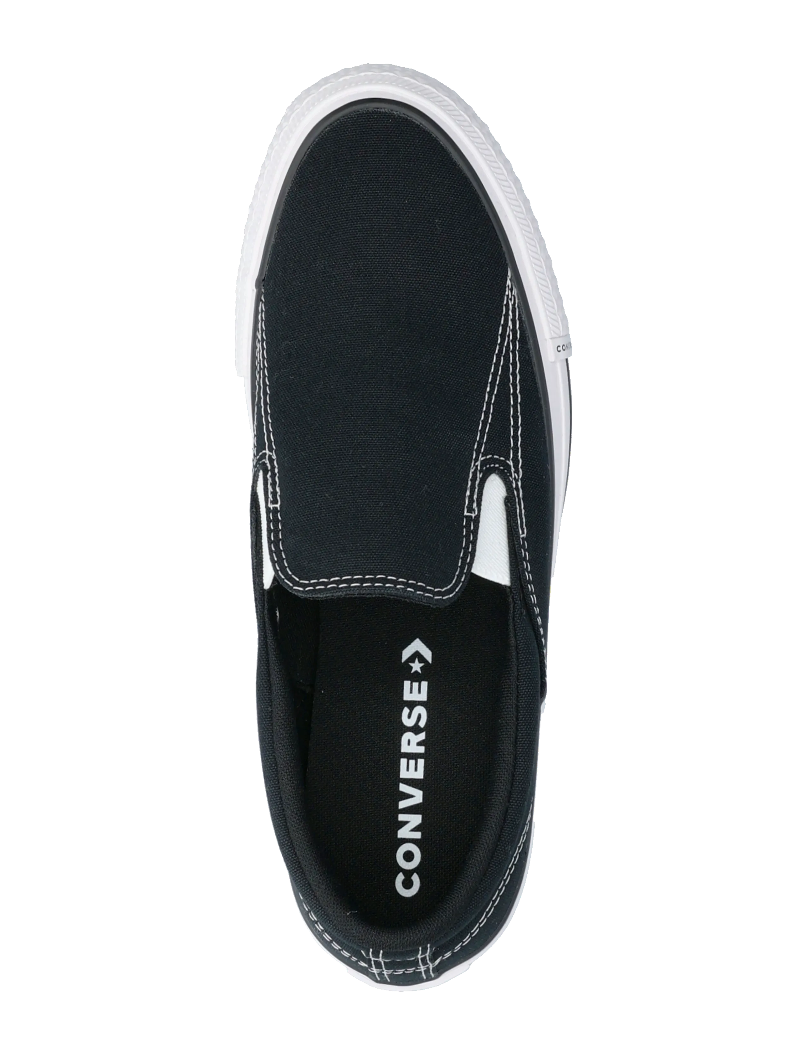 Converse - Chuck Taylor All Star Malden Street Slip - low tops - black/white/black - 3