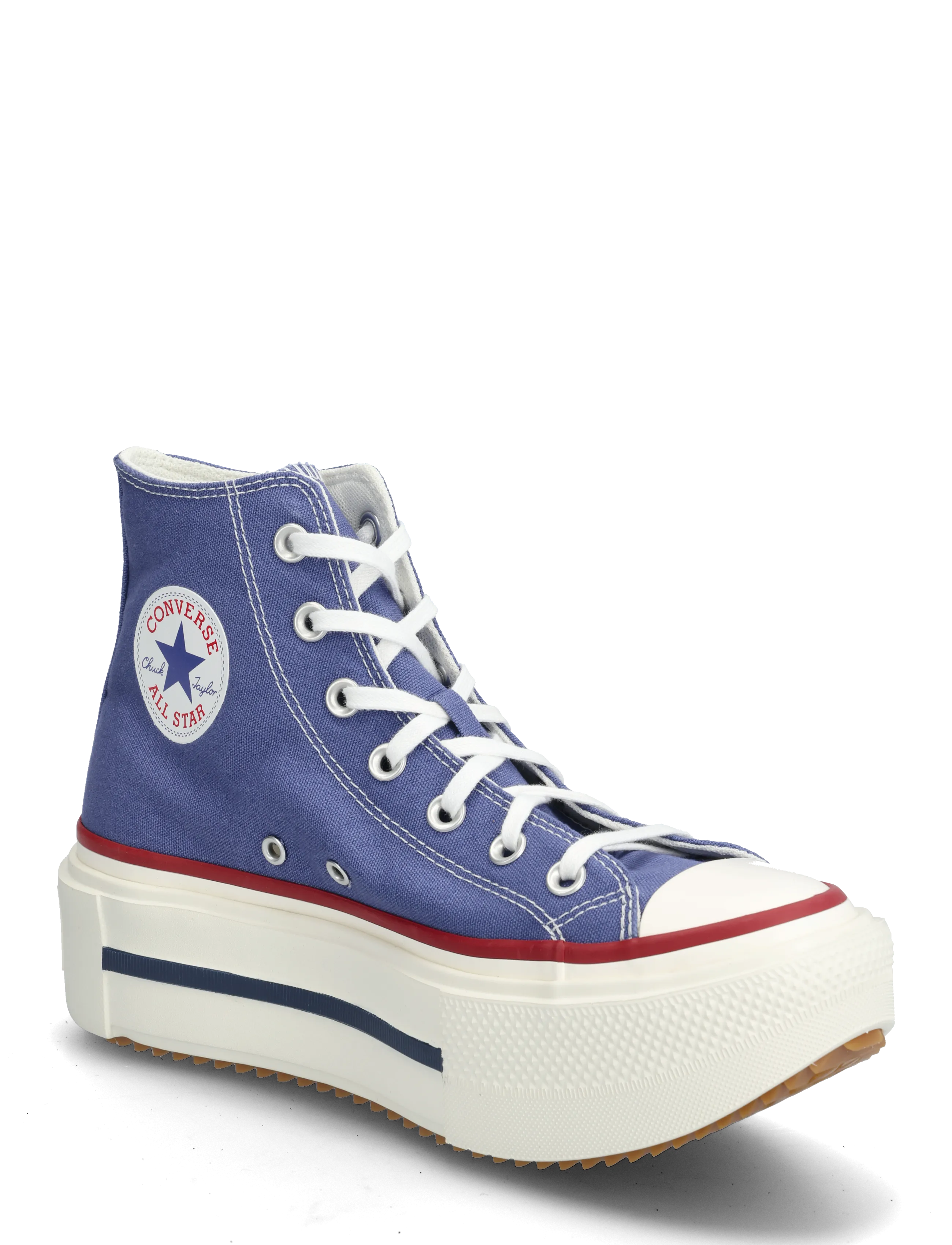 Converse Chuck Taylor All Star Lift Double Stack - Skor - INDIGO STORM/EGRET/GARNET / purple