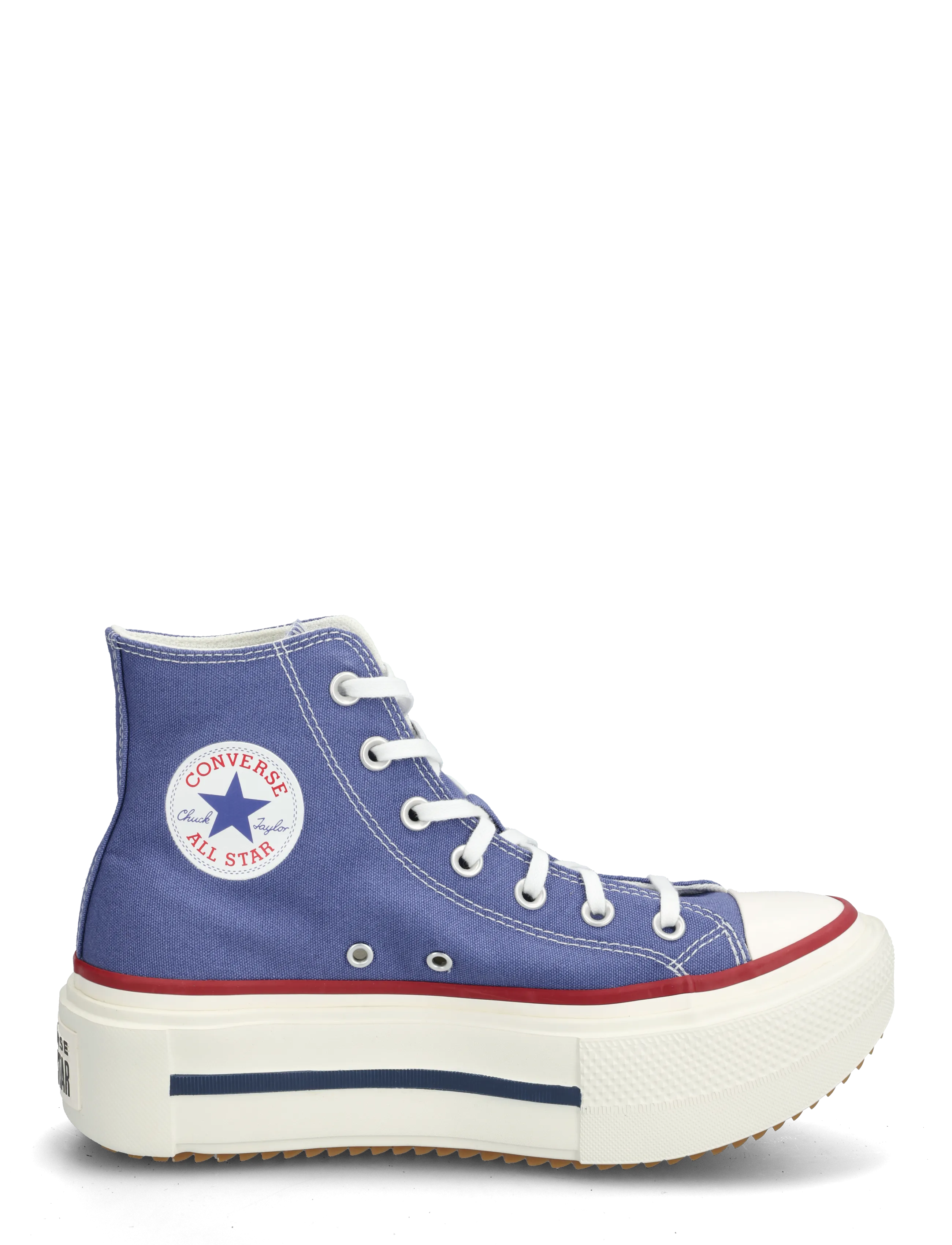 Converse - Chuck Taylor All Star Lift Double Stack - sporta apavi ar augstu augšdaļu - indigo storm/egret/garnet - 1