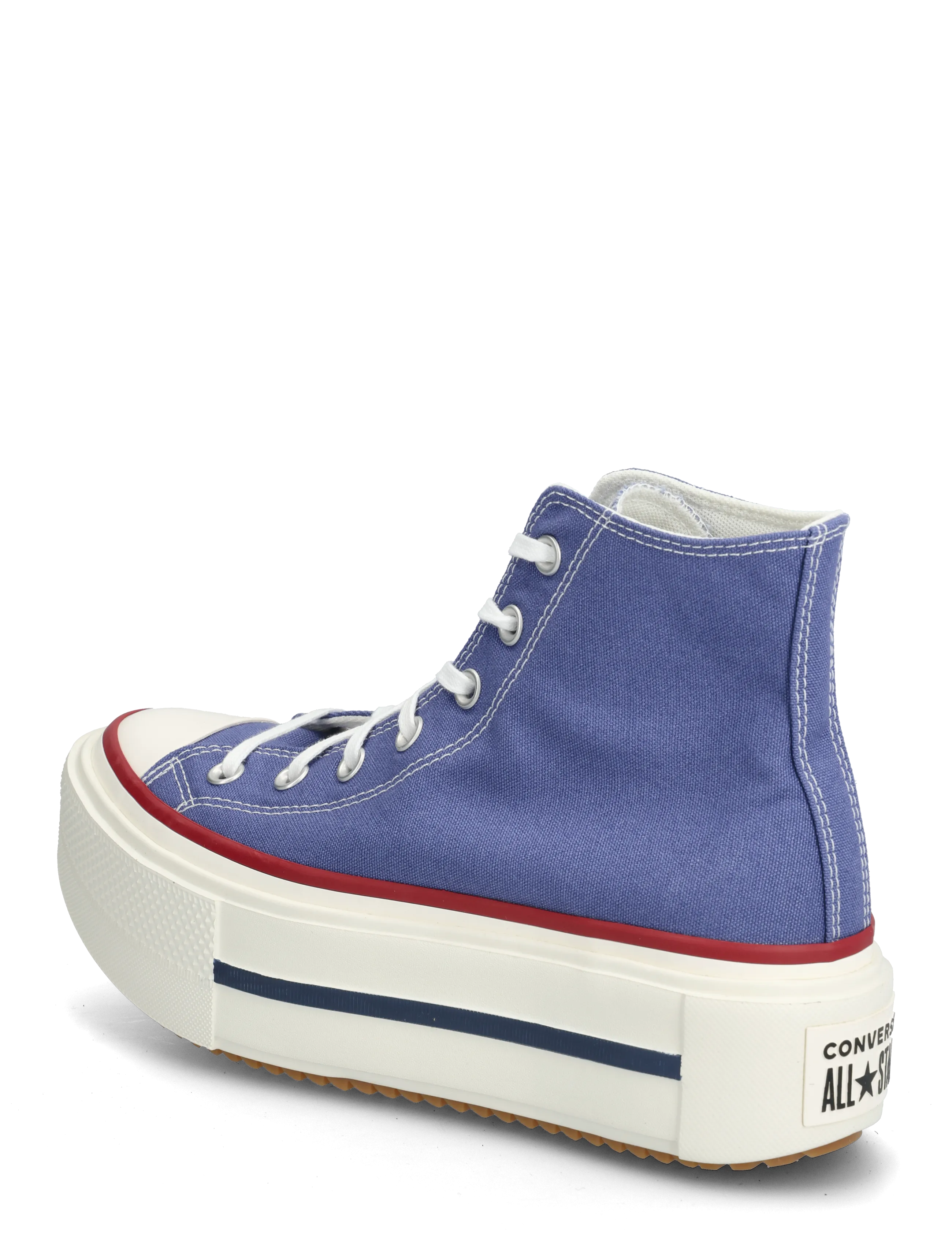 Converse - Chuck Taylor All Star Lift Double Stack - sporta apavi ar augstu augšdaļu - indigo storm/egret/garnet - 2