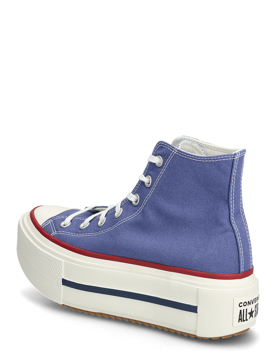 Converse - Chuck Taylor All Star Lift Double Stack - tennised - indigo storm/egret/garnet - 2