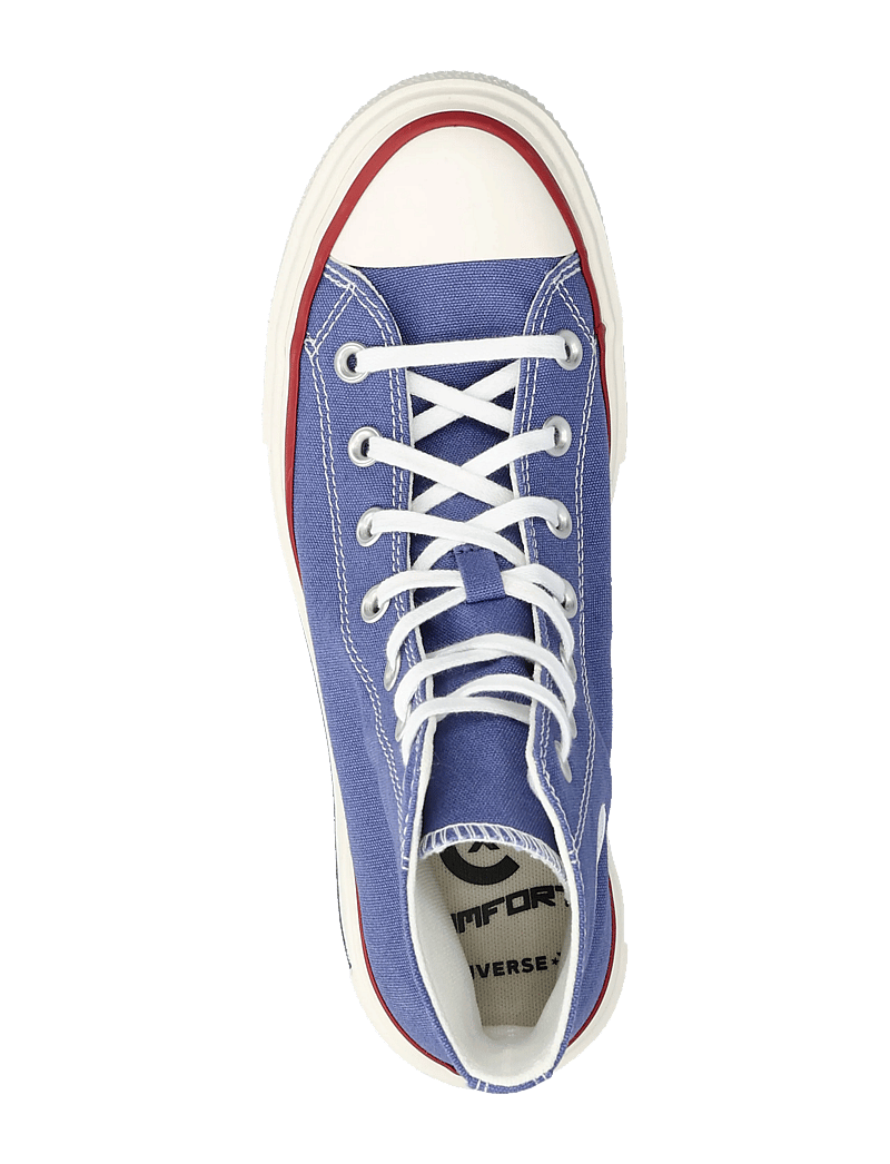 Converse - Chuck Taylor All Star Lift Double Stack - höga sneakers - indigo storm/egret/garnet - 3