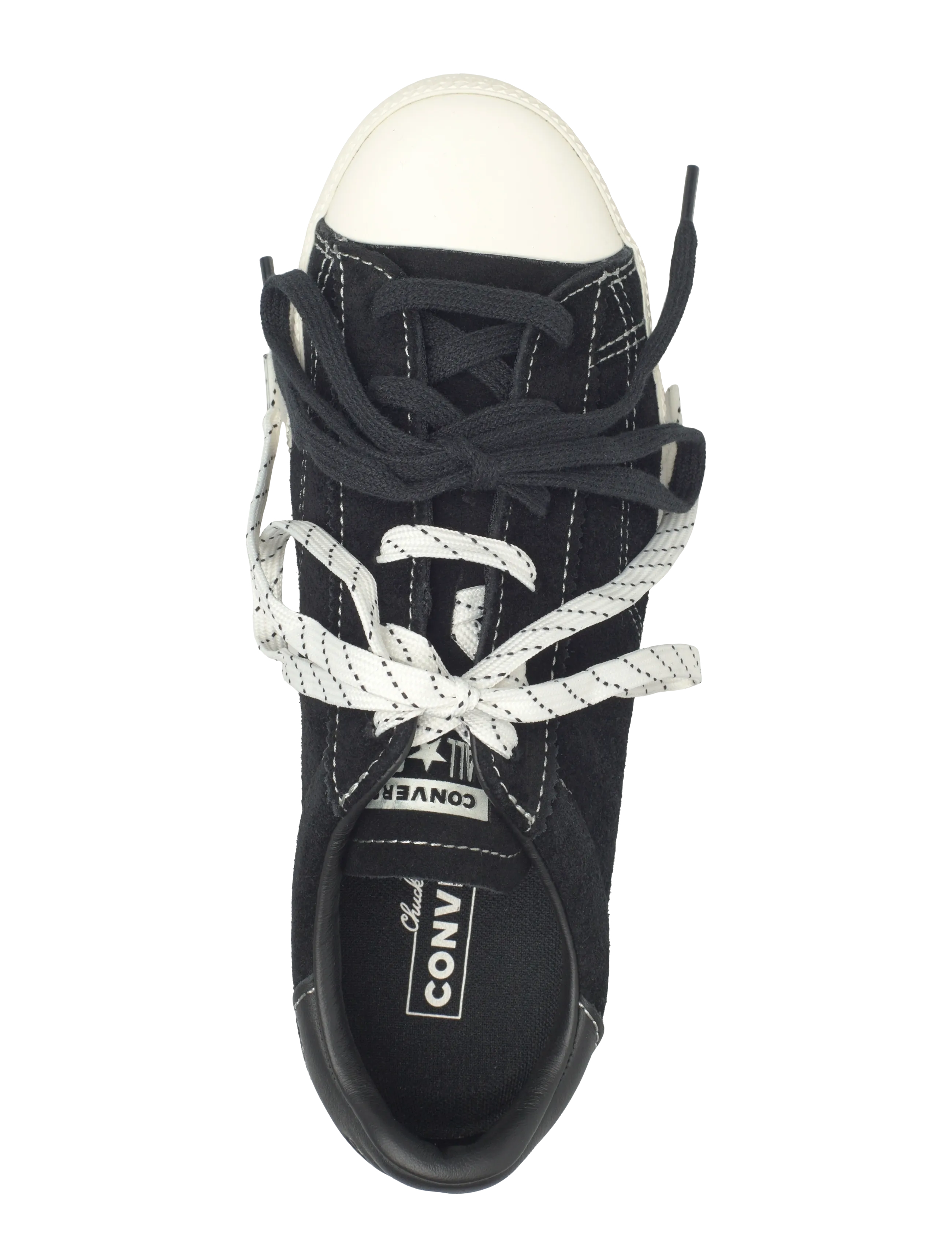 Converse - Chuck Taylor Lo - lave sneakers - black/black/egret - 3