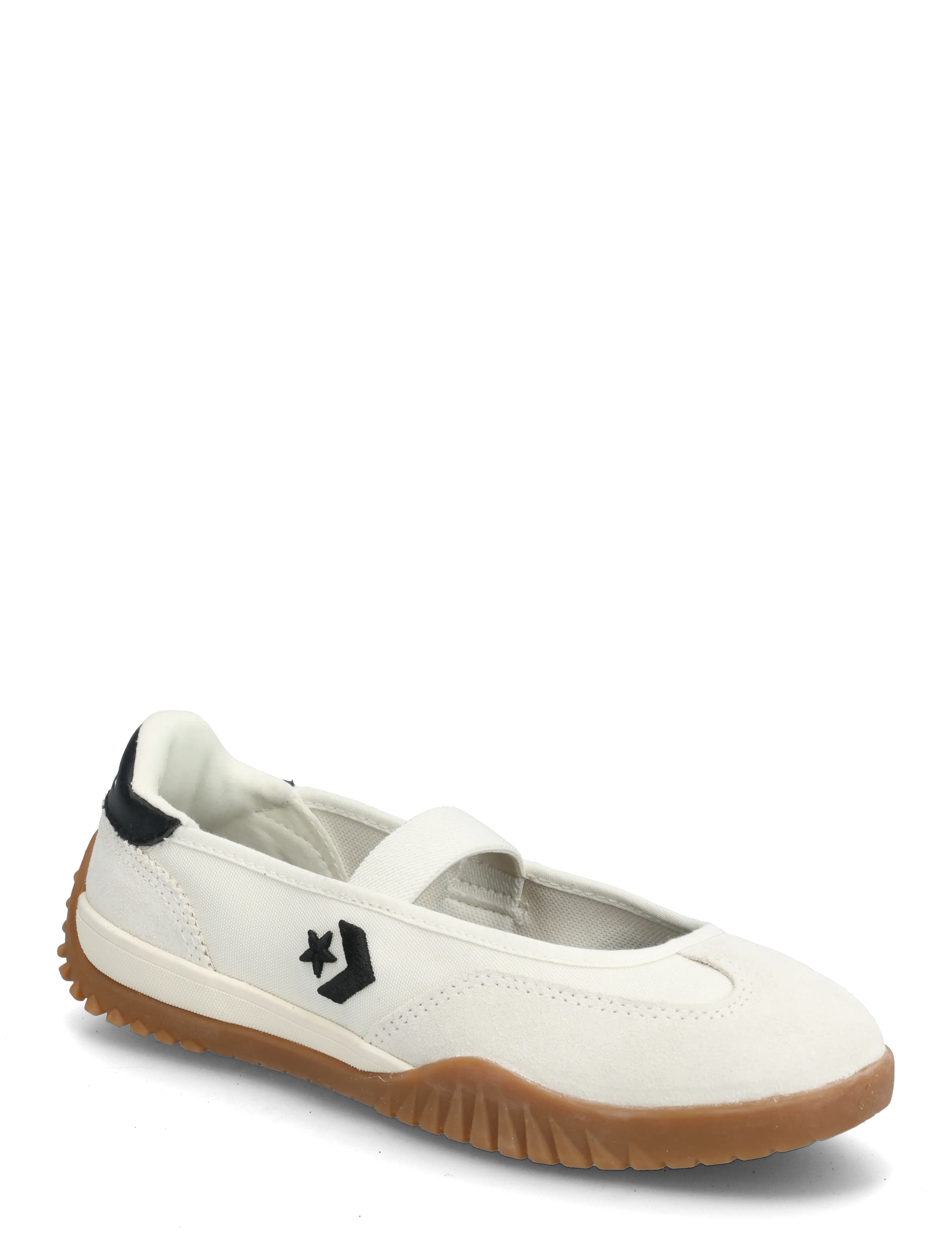 Converse Run Star Trainer Ballet Flat, 38, Cream, Sport Sneakers > Sport Slip On Sneakers, Dame