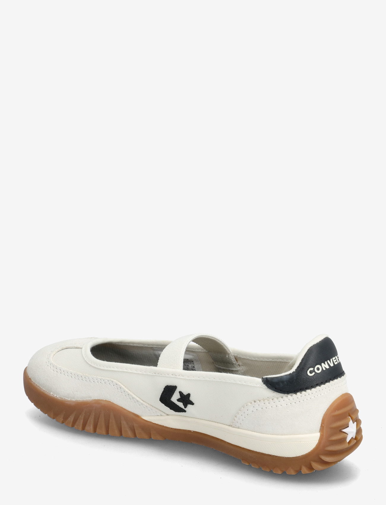 Converse - Run Star Trainer Ballet Flat - madala säärega tossud - egret/black/gum - 2