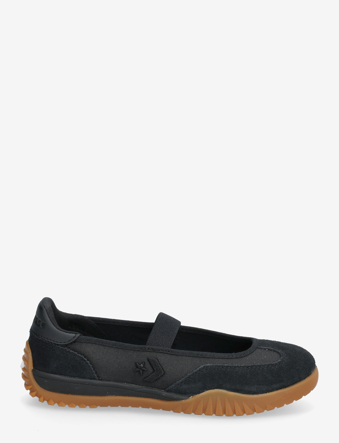 Converse - Run Star Trainer Ballet Flat - lágir strigaskór - black/black/gum - 1