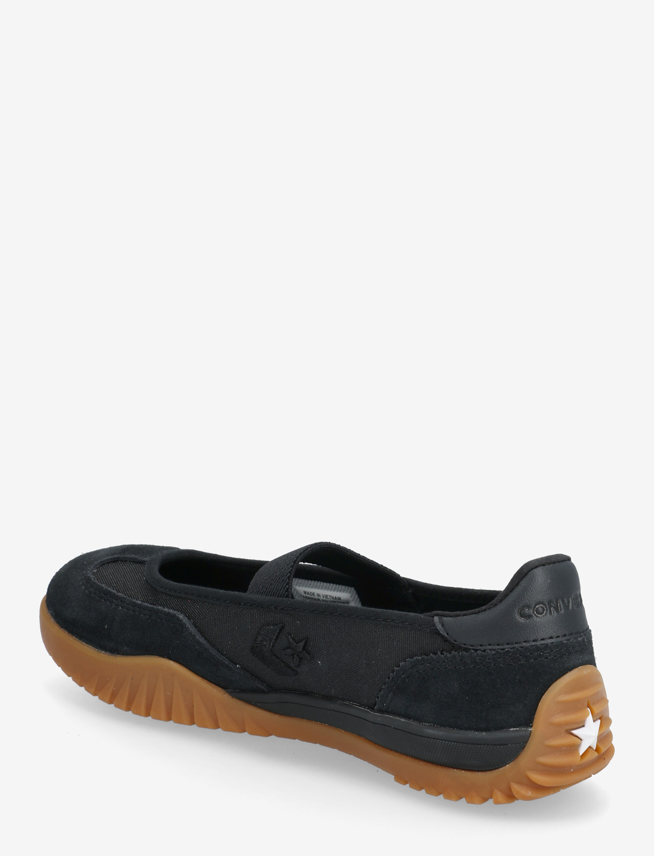 Converse - Run Star Trainer Ballet Flat - lágir strigaskór - black/black/gum - 2