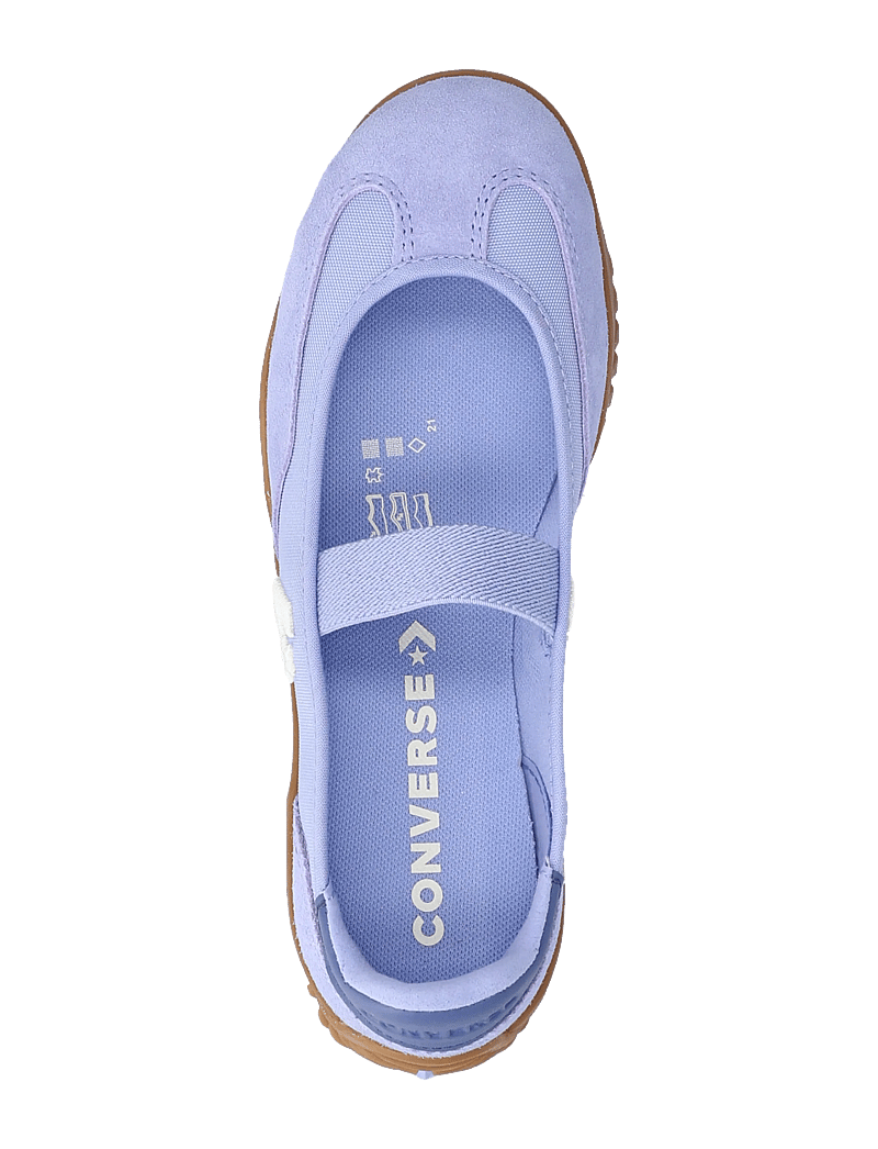 Converse - Run Star Trainer Ballet Flat - low top sneakers - very peri/indigo storm/gum - 3