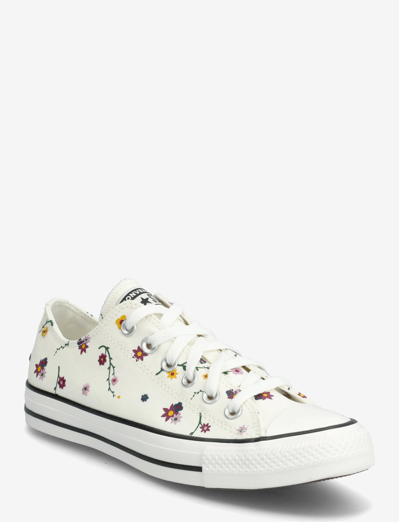 Converse - Chuck Taylor All Star - lave sneakers - egret/sporty berry/navy - 0
