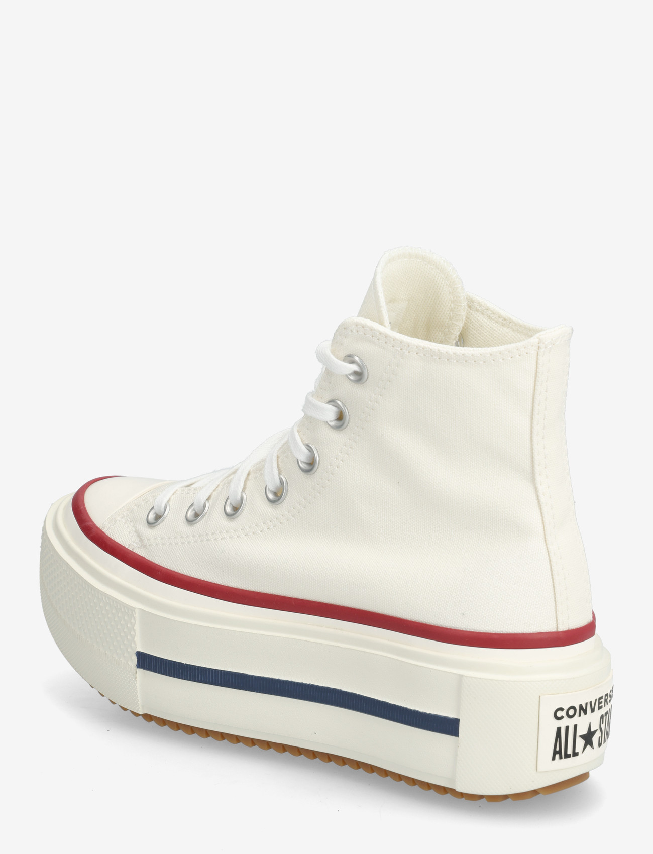 Converse - Chuck Taylor All Star Lift Double Stack - høje sneakers - egret/egret/garnet - 2