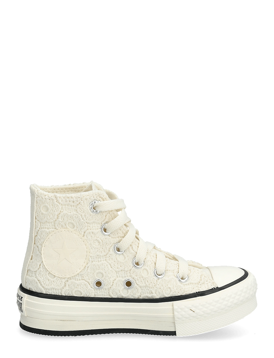 Converse - Chuck Taylor All Star EVA Lift - canvas-sneaker - egret/black/egret - 1