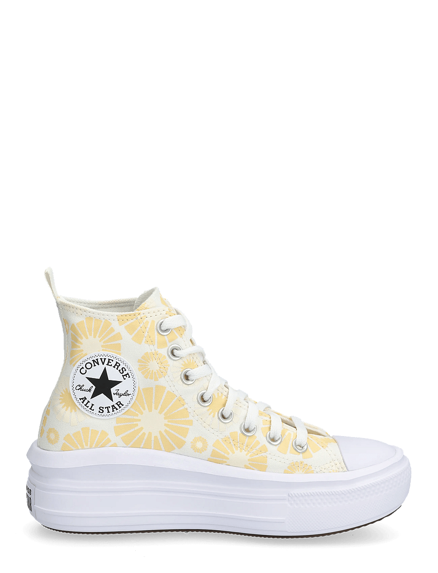 Converse - Chuck Taylor All Star Move - høje sneakers - vintage white/golden view - 1