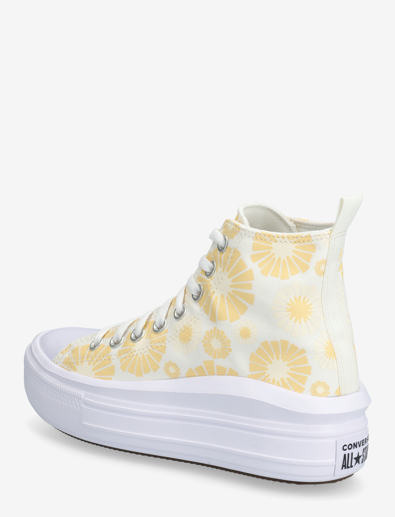 Converse - Chuck Taylor All Star Move - high-top sneakers - vintage white/golden view - 2