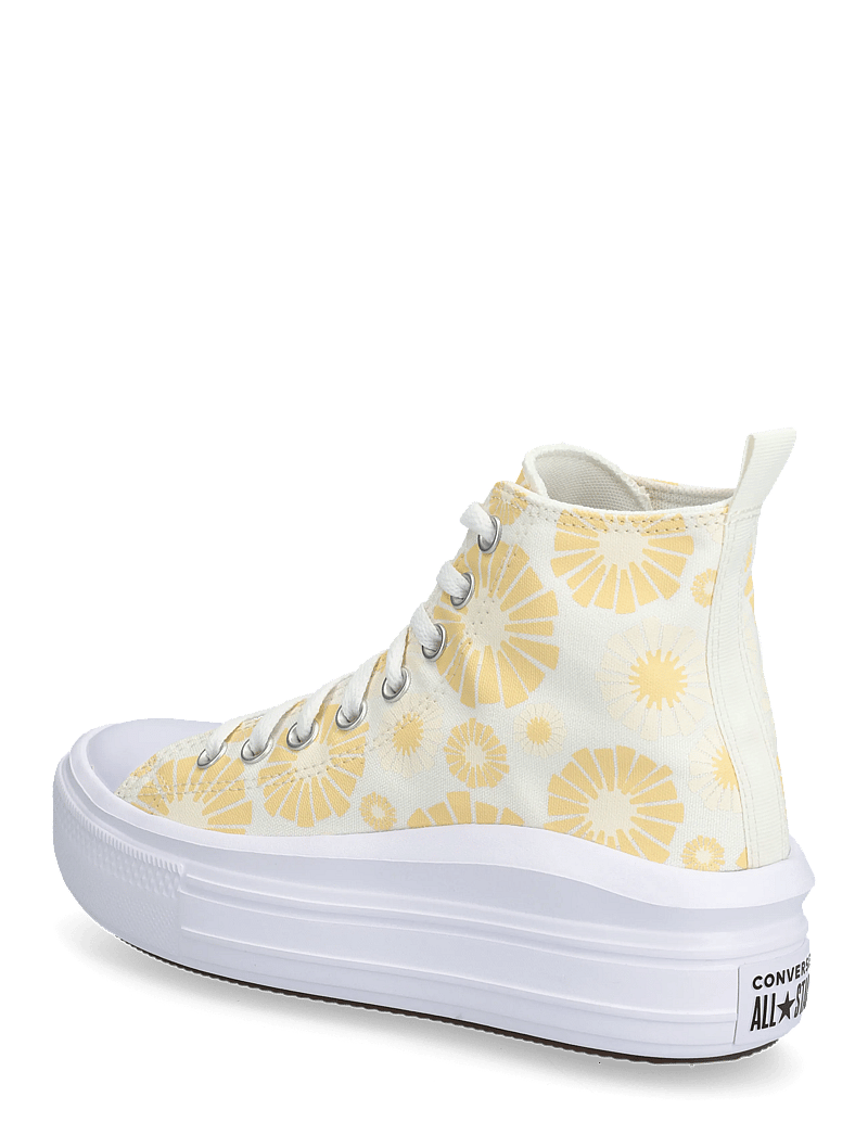 Converse - Chuck Taylor All Star Move - madala säärega tossud - vintage white/golden view - 2
