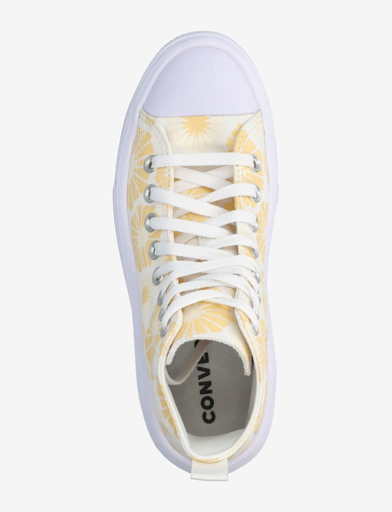 Converse - Chuck Taylor All Star Move - high-top sneakers - vintage white/golden view - 3