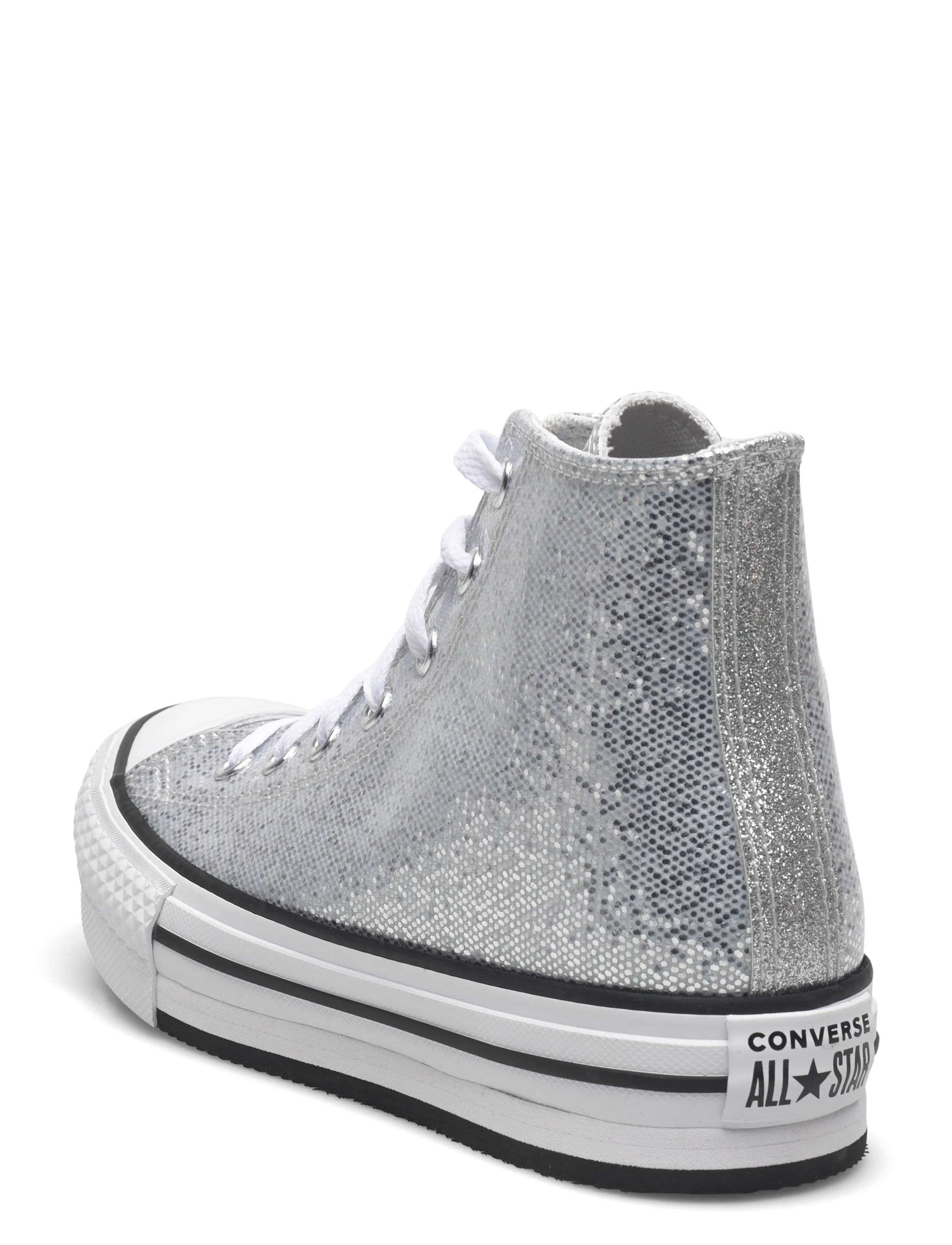Converse - CHUCK TAYLOR ALL STAR EVA LIFT - baskets en toile - silver/white/barely grey - 2