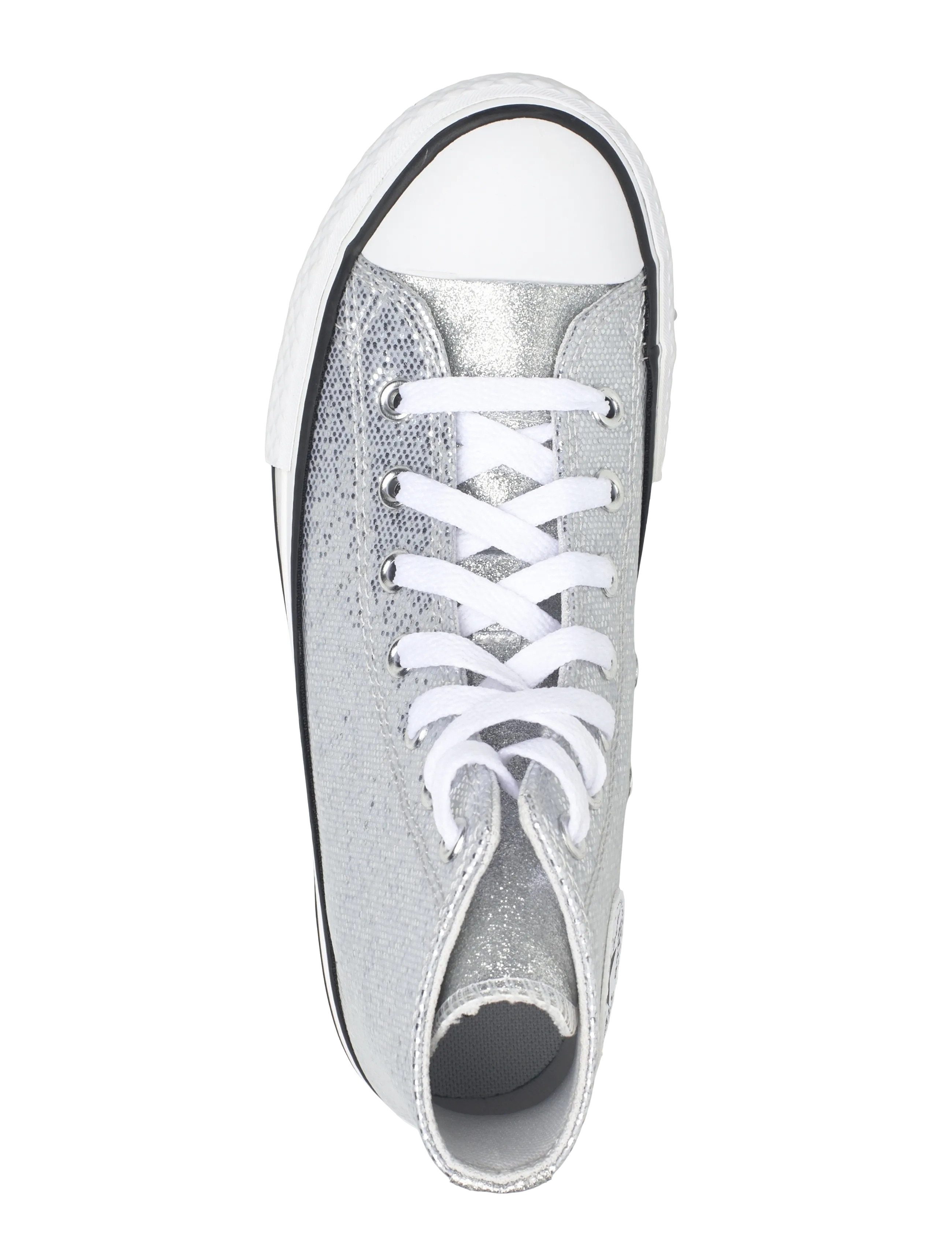 Converse - CHUCK TAYLOR ALL STAR EVA LIFT - baskets en toile - silver/white/barely grey - 3