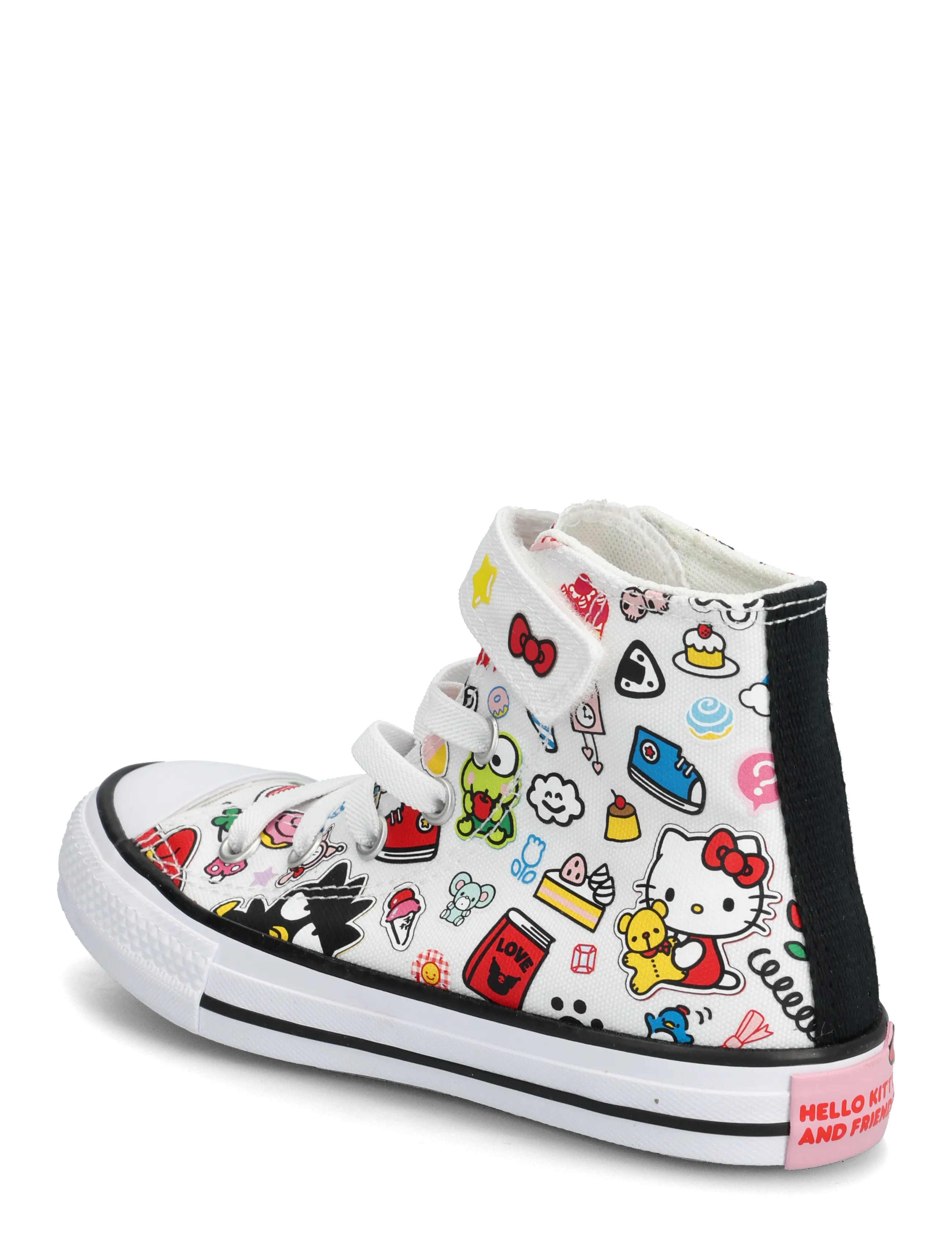 Converse - Chuck Taylor All Star 1V - high-top sneakers - white/white/black - 2