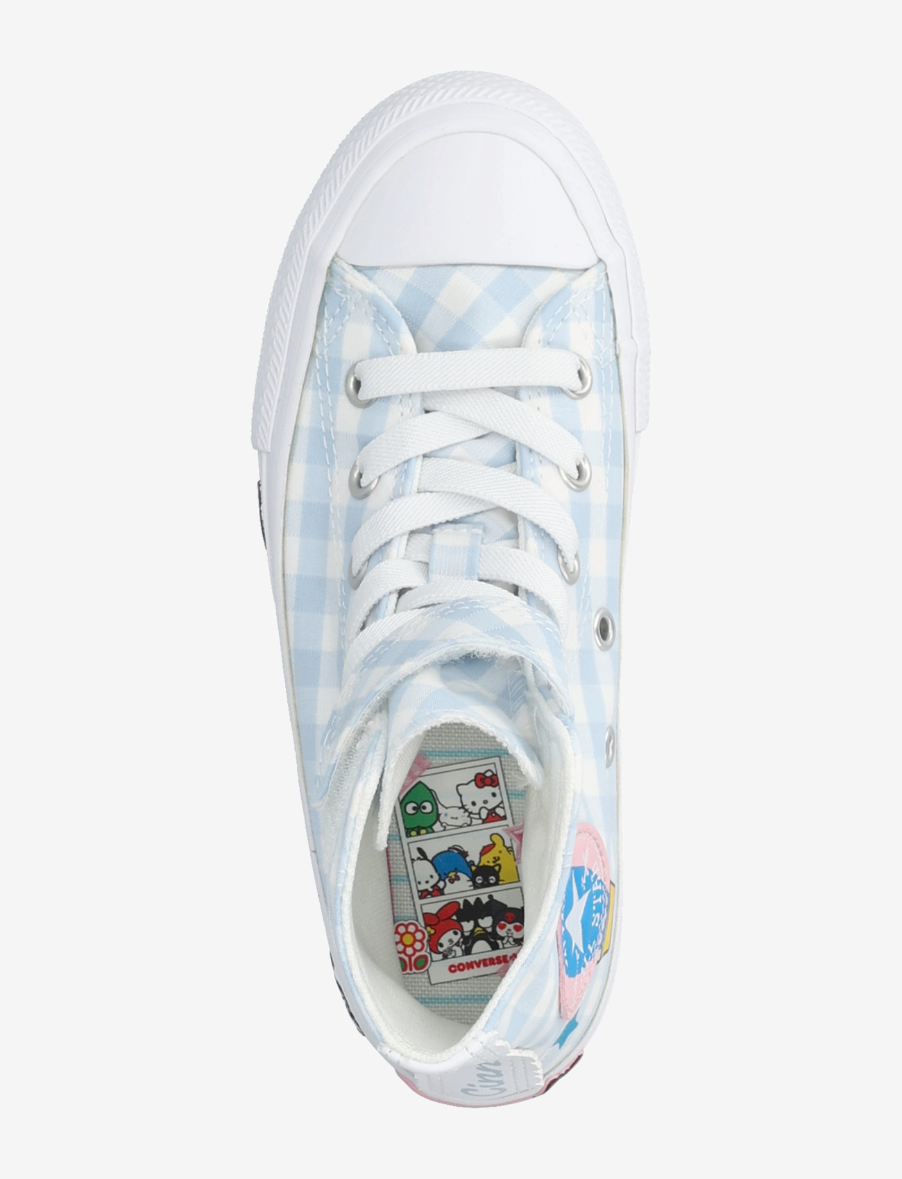 Converse - Chuck Taylor All Star 1V - high-top sneakers - baby blue/white/white - 3