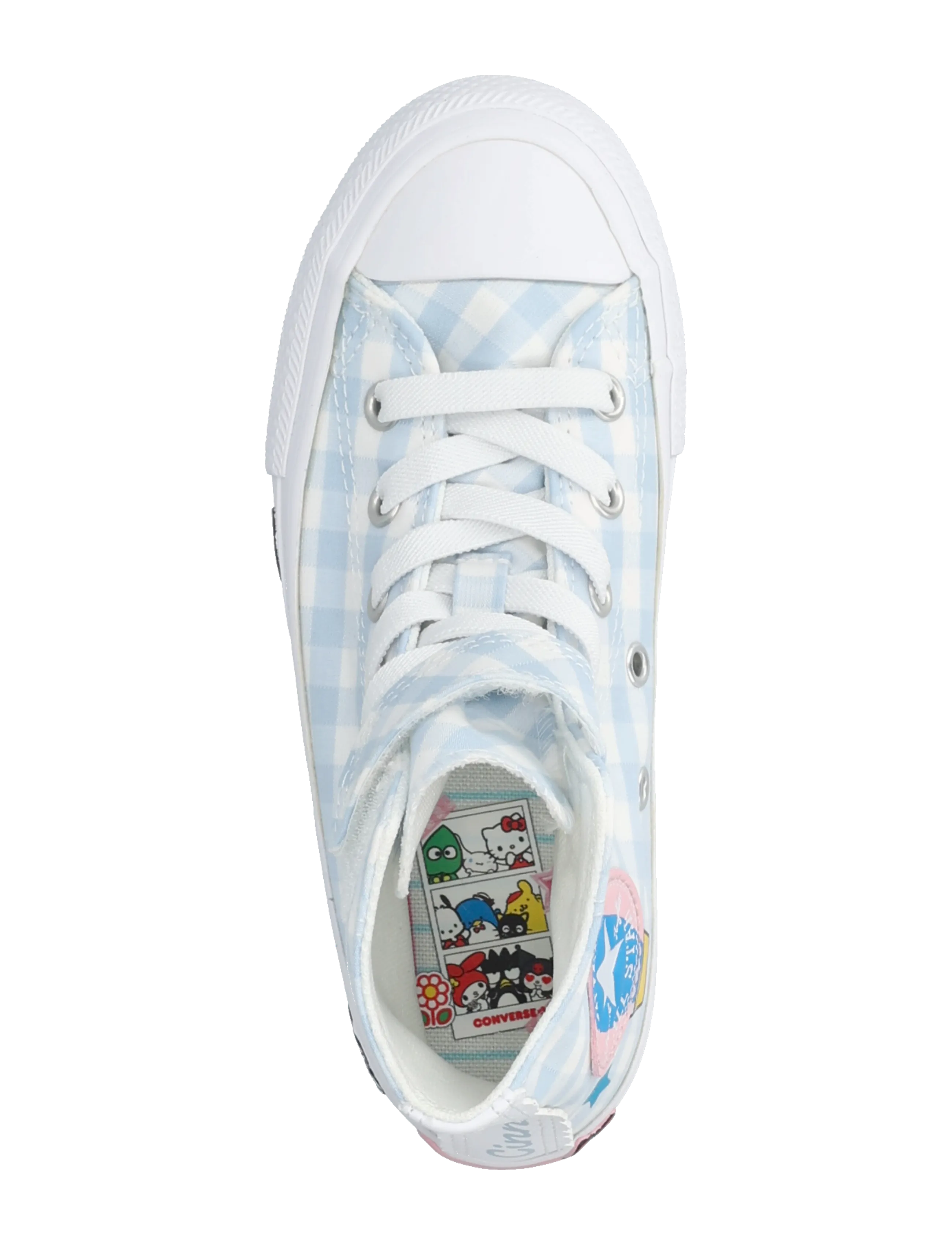 Converse - Chuck Taylor All Star 1V - hoher schnitt - baby blue/white/white - 3