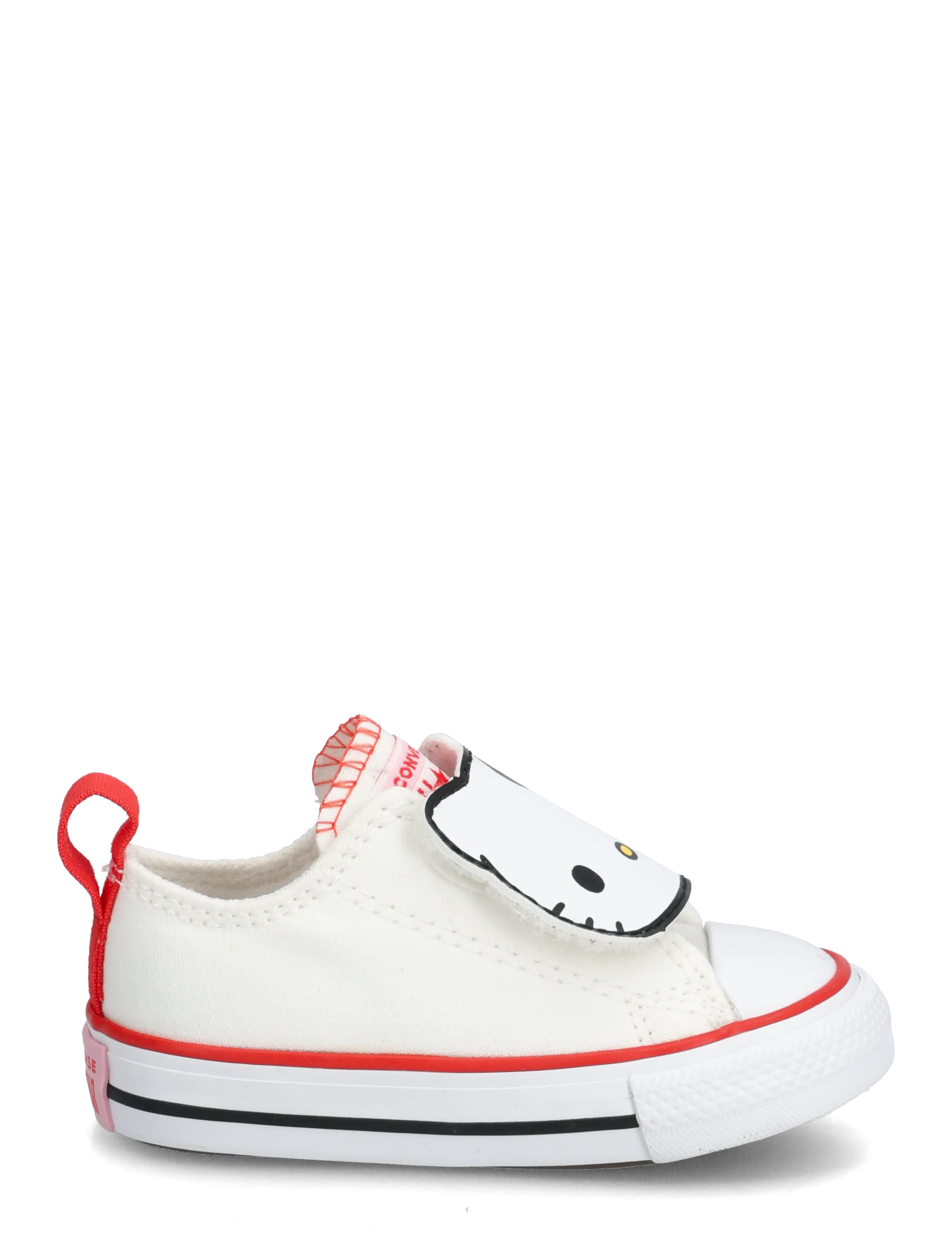 Converse - Chuck Taylor All Star 2V - canvas-sneaker - white/white/red - 1