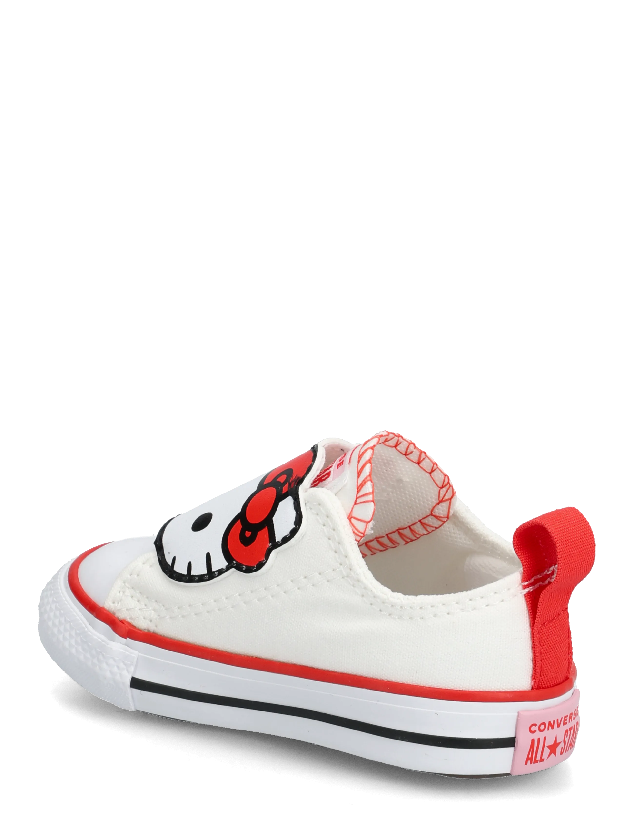 Converse - Chuck Taylor All Star 2V - canvas-sneaker - white/white/red - 2