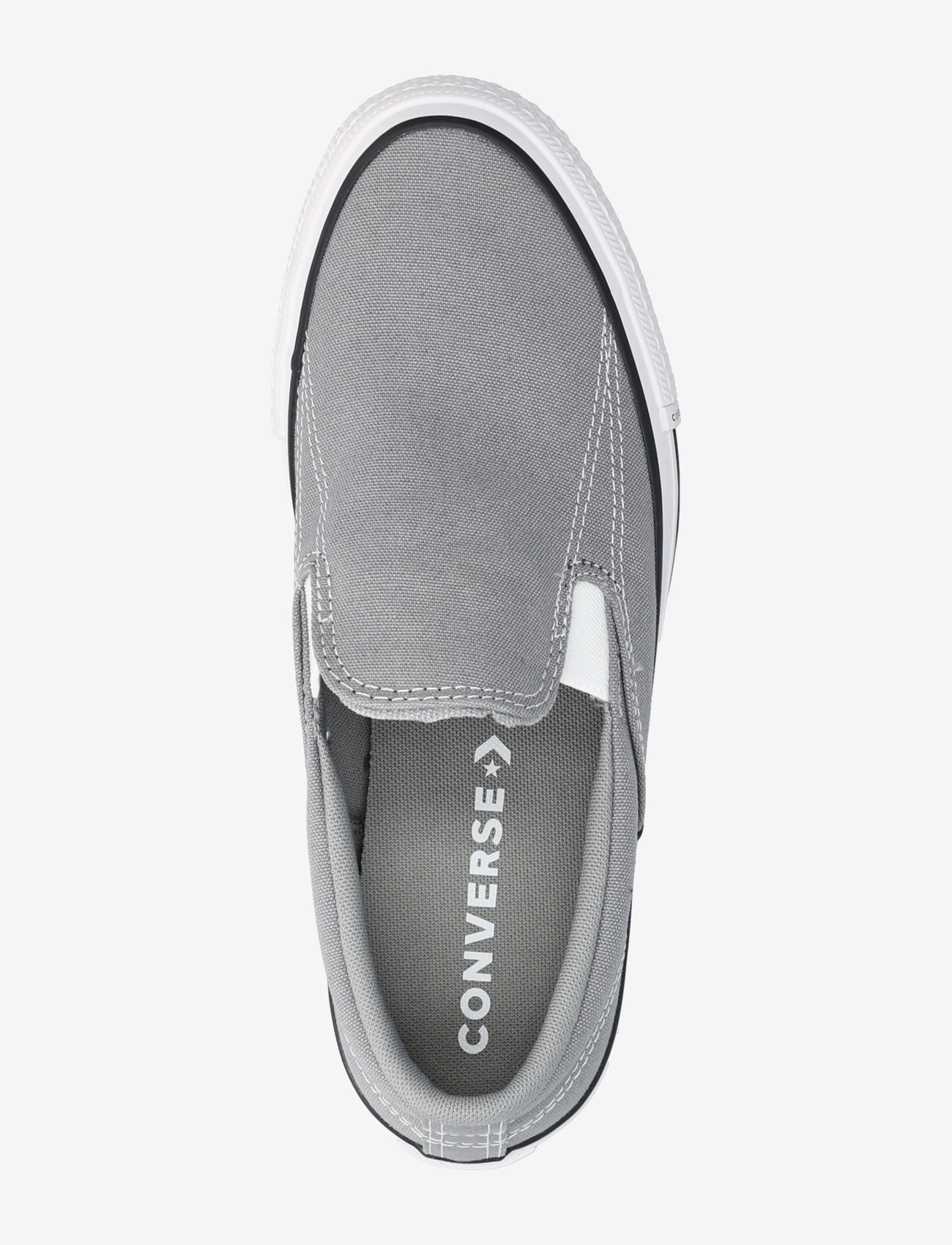 Converse - Chuck Taylor All Star Malden Street Slip - låga sneakers - classic grey/white/black - 3