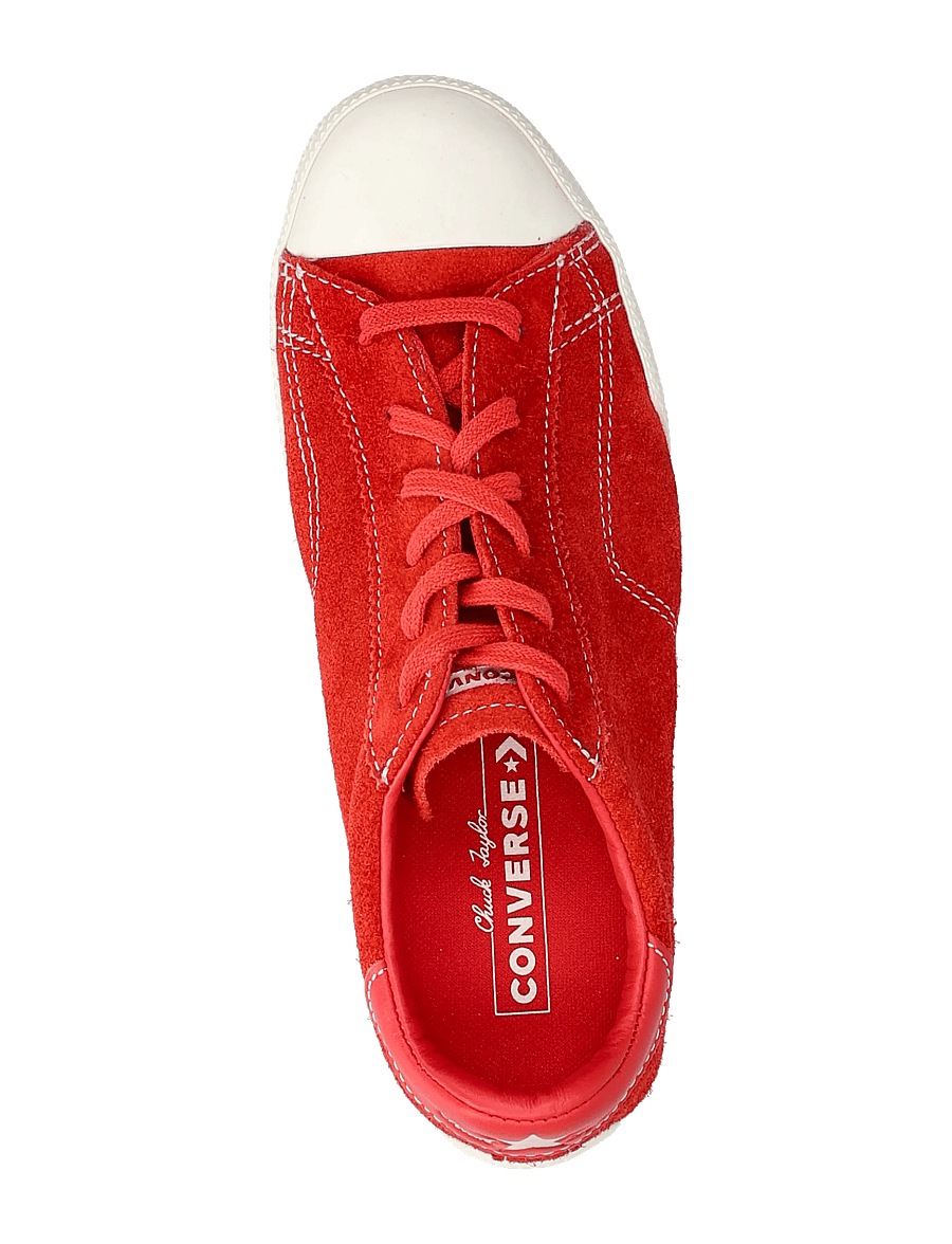 Converse - Chuck Taylor Lo - tennised - red/new found bloom/egret - 3