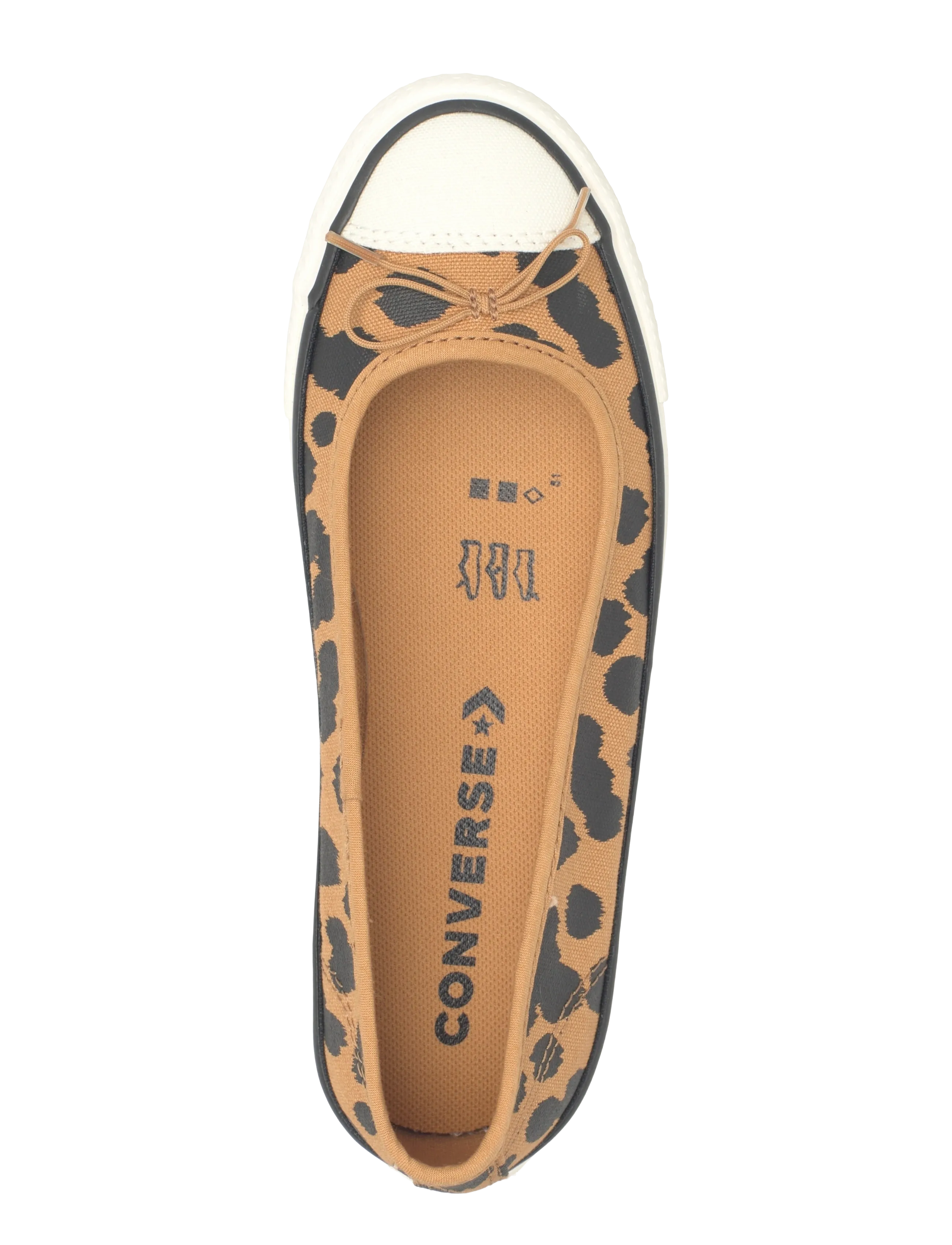 Converse - CTAS DAINTY BALLERINA SLIP HONEY STICK - niedrige sneakers - honey stick/egret/black - 3