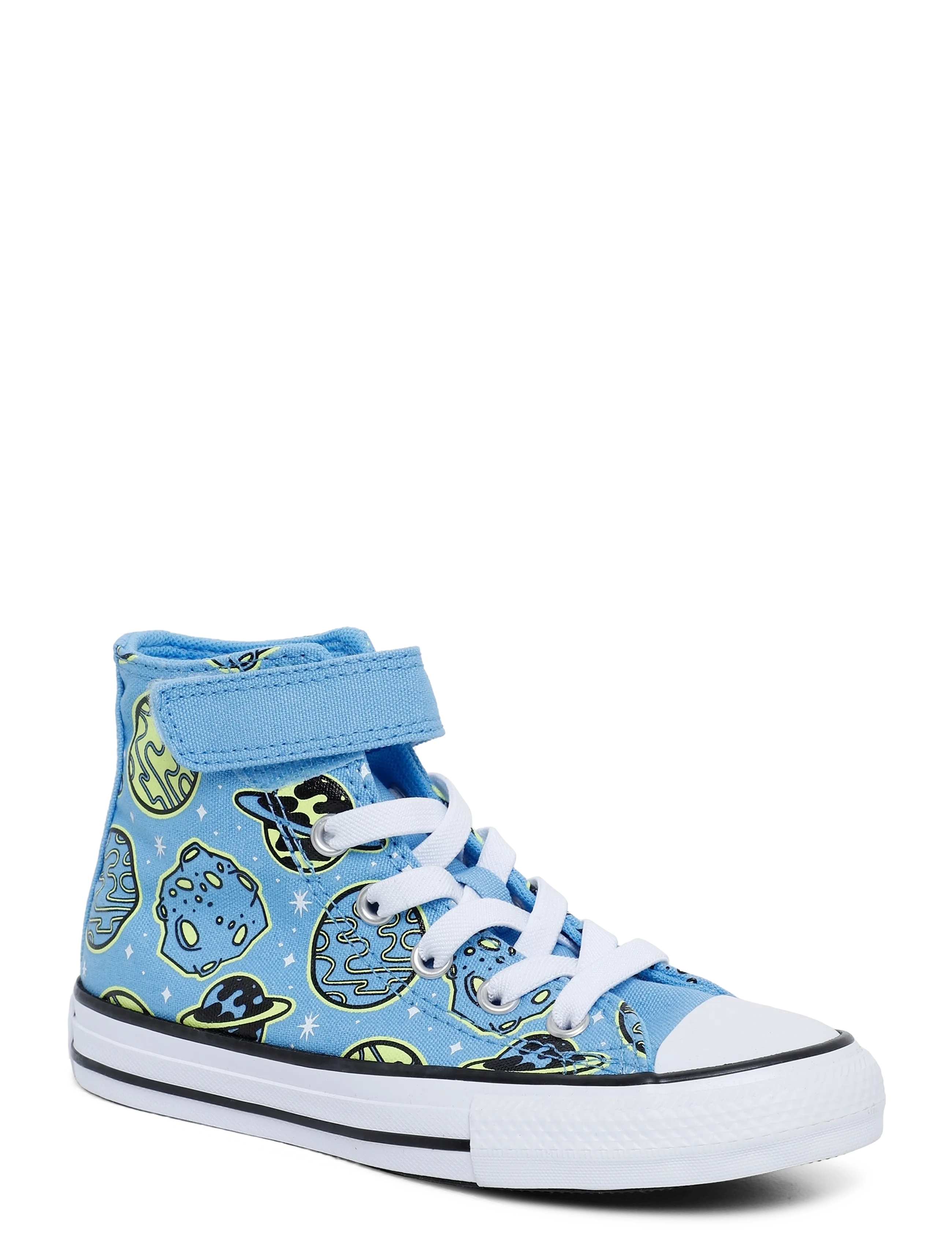 Converse CTAS 1V HI LT. BLUE/NEON MANTIS/BLACK - Hoher Schnitt - BLUE / blue