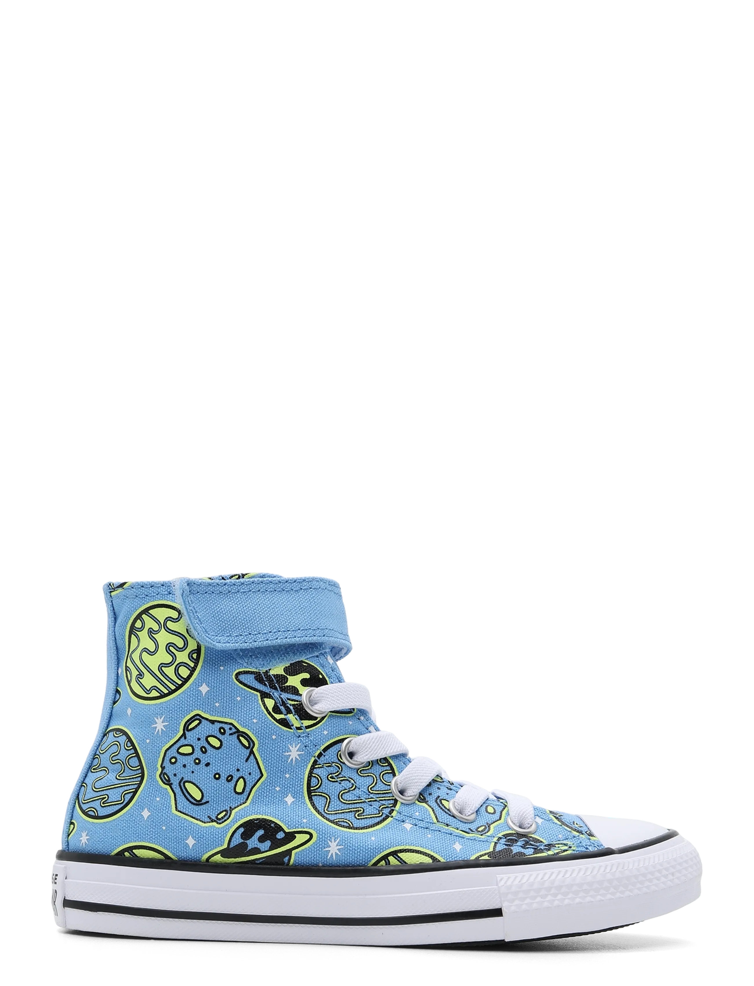 Converse - CTAS 1V HI LT. BLUE/NEON MANTIS/BLACK - ketsid ja tennised - blue - 2