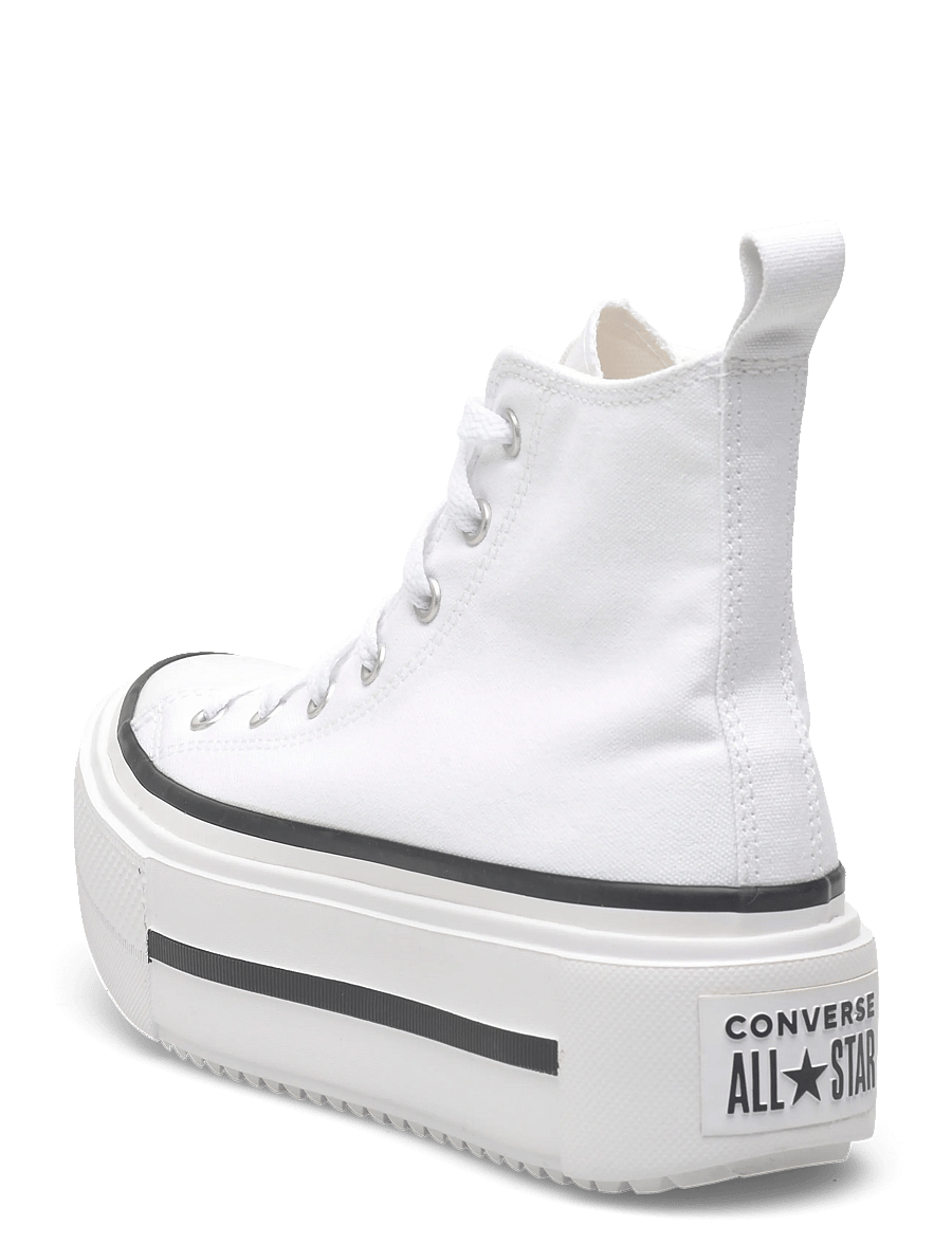 Converse - Chuck Taylor All Star Lift Double Stack - laisvalaikio batai aukštu aulu - white/black/egret - 2