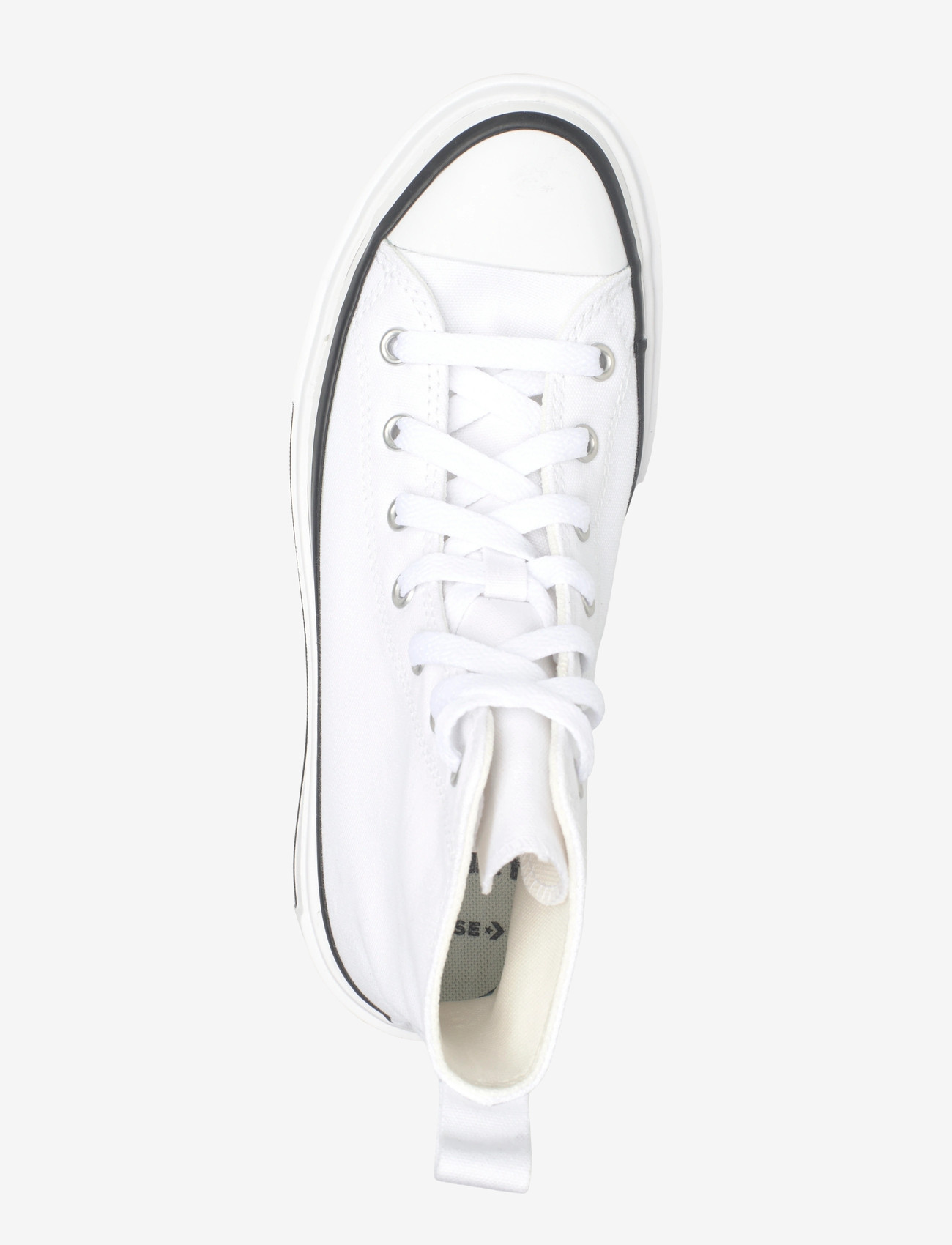 Converse - Chuck Taylor All Star Lift Double Stack - hoher schnitt - white/black/egret - 3