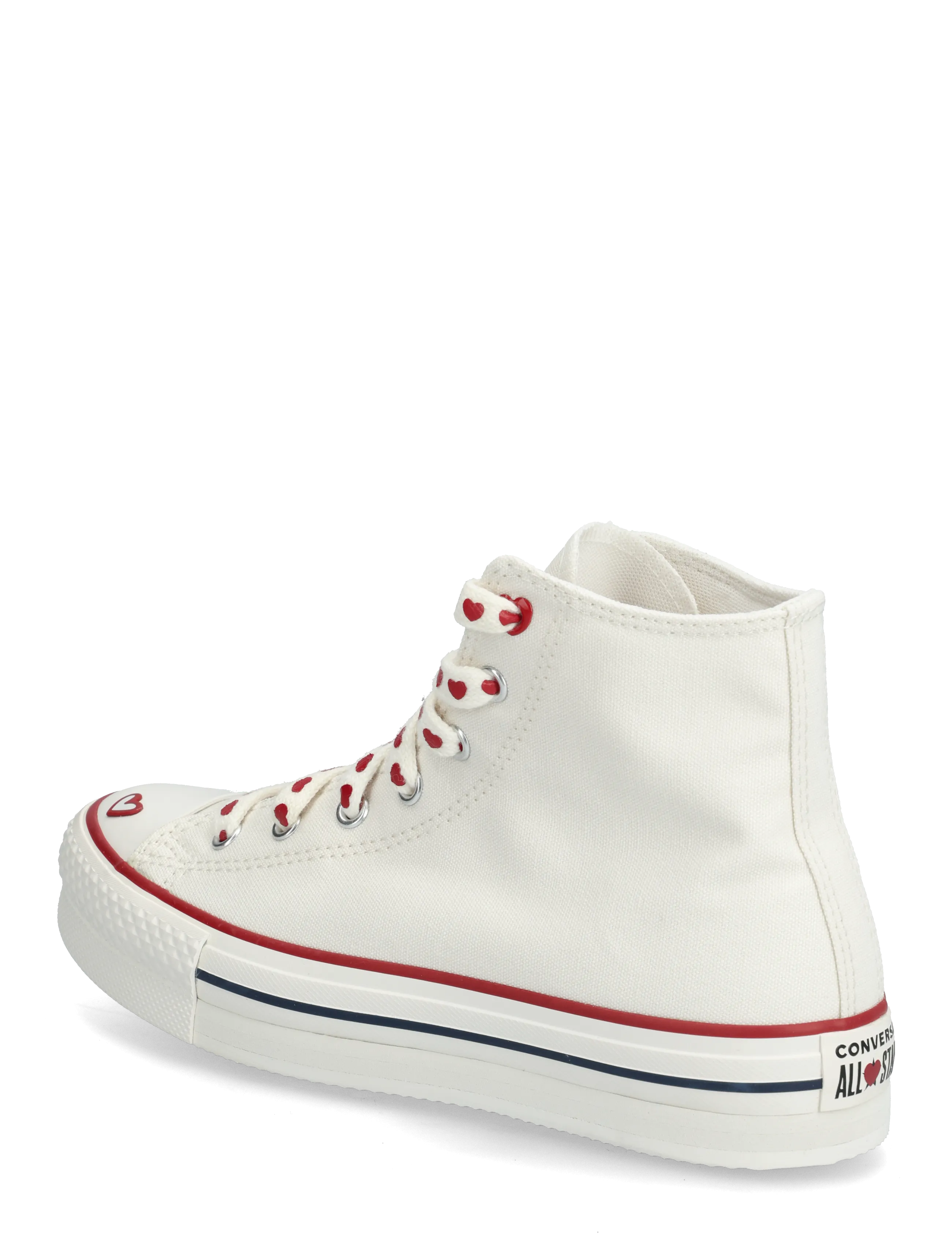 Converse - CTAS EVA LIFT HI VINTAGE WHITE - høje sneakers - white - 1
