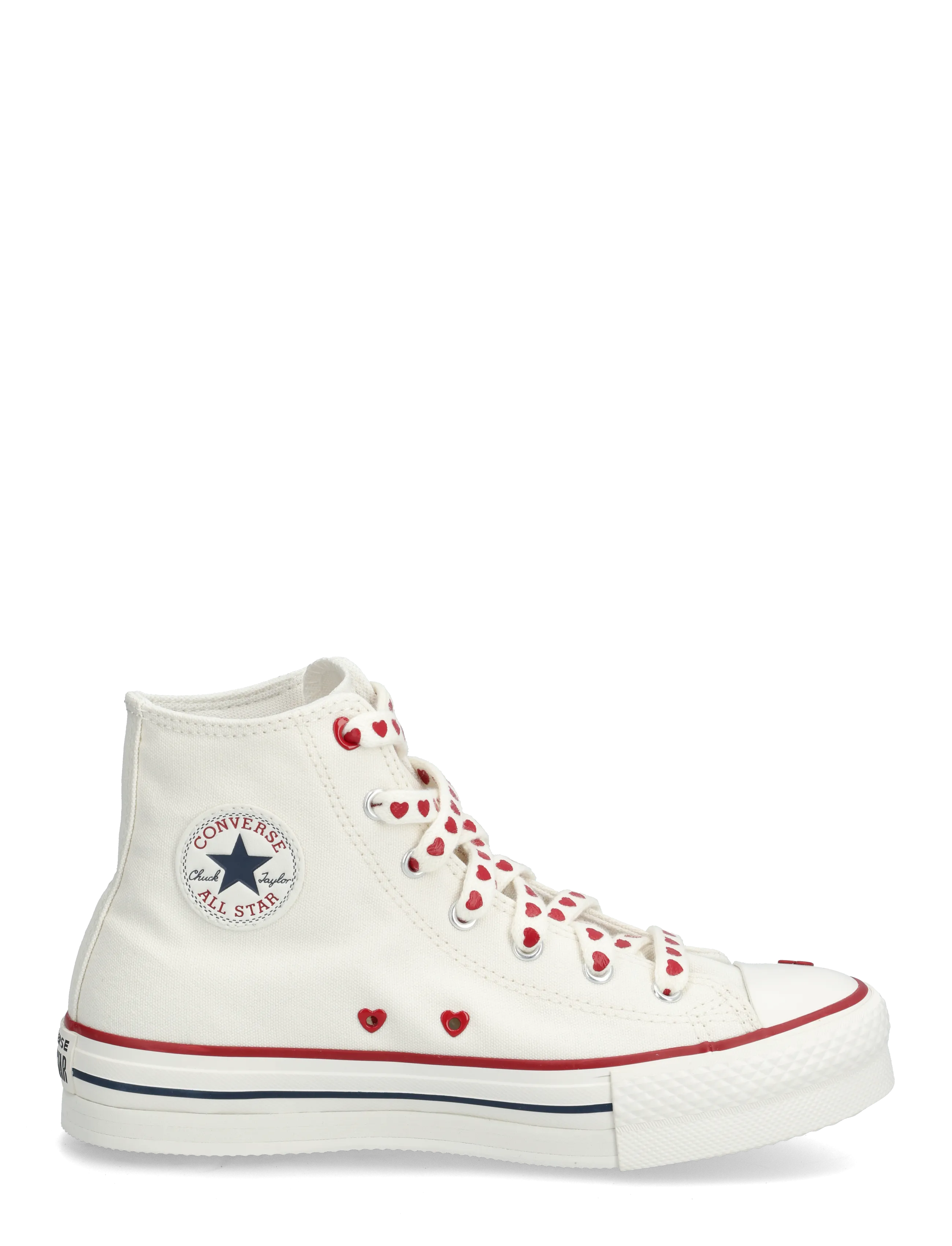 Converse - CTAS EVA LIFT HI VINTAGE WHITE - høje sneakers - white - 2