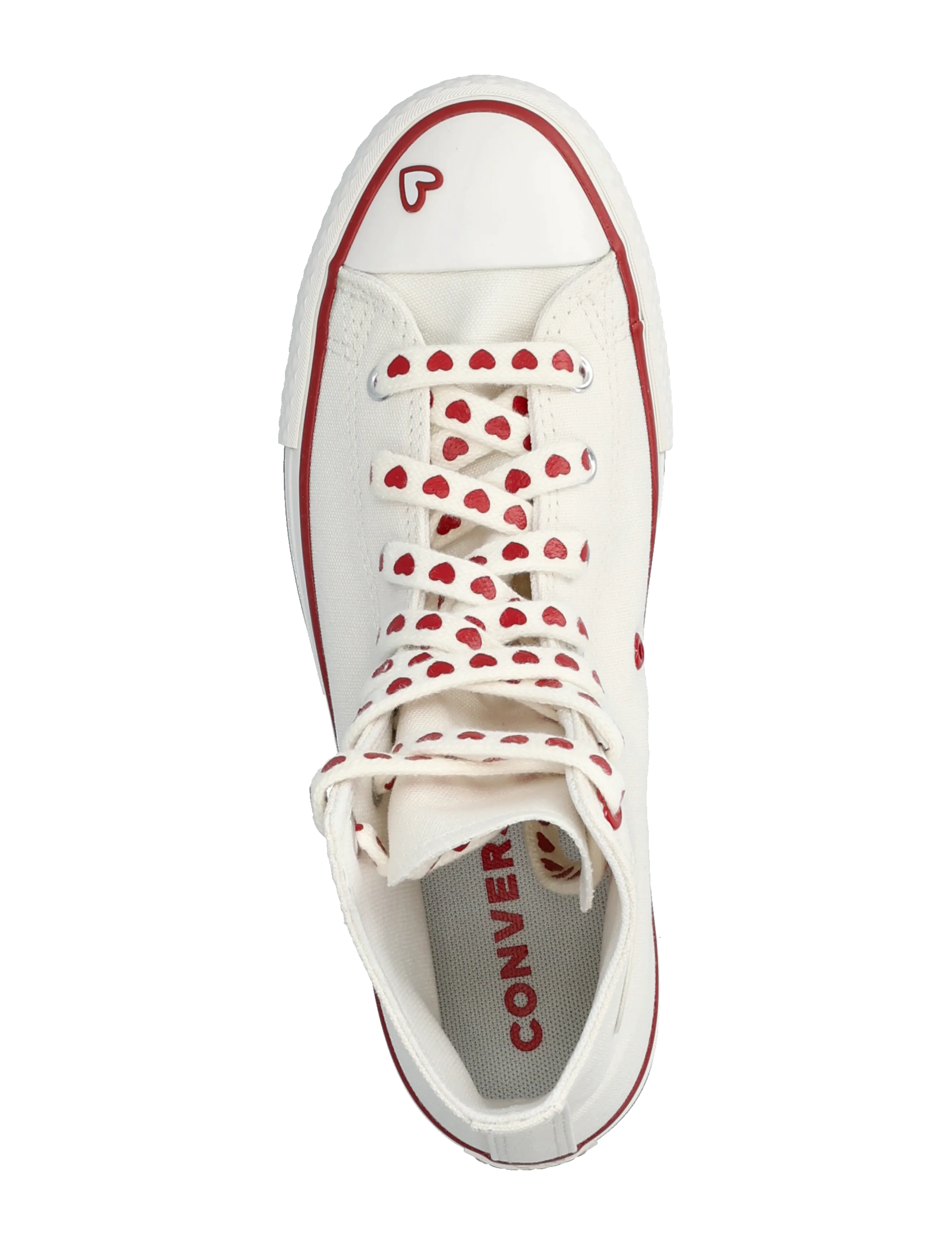 Converse - CTAS EVA LIFT HI VINTAGE WHITE - høje sneakers - white - 3