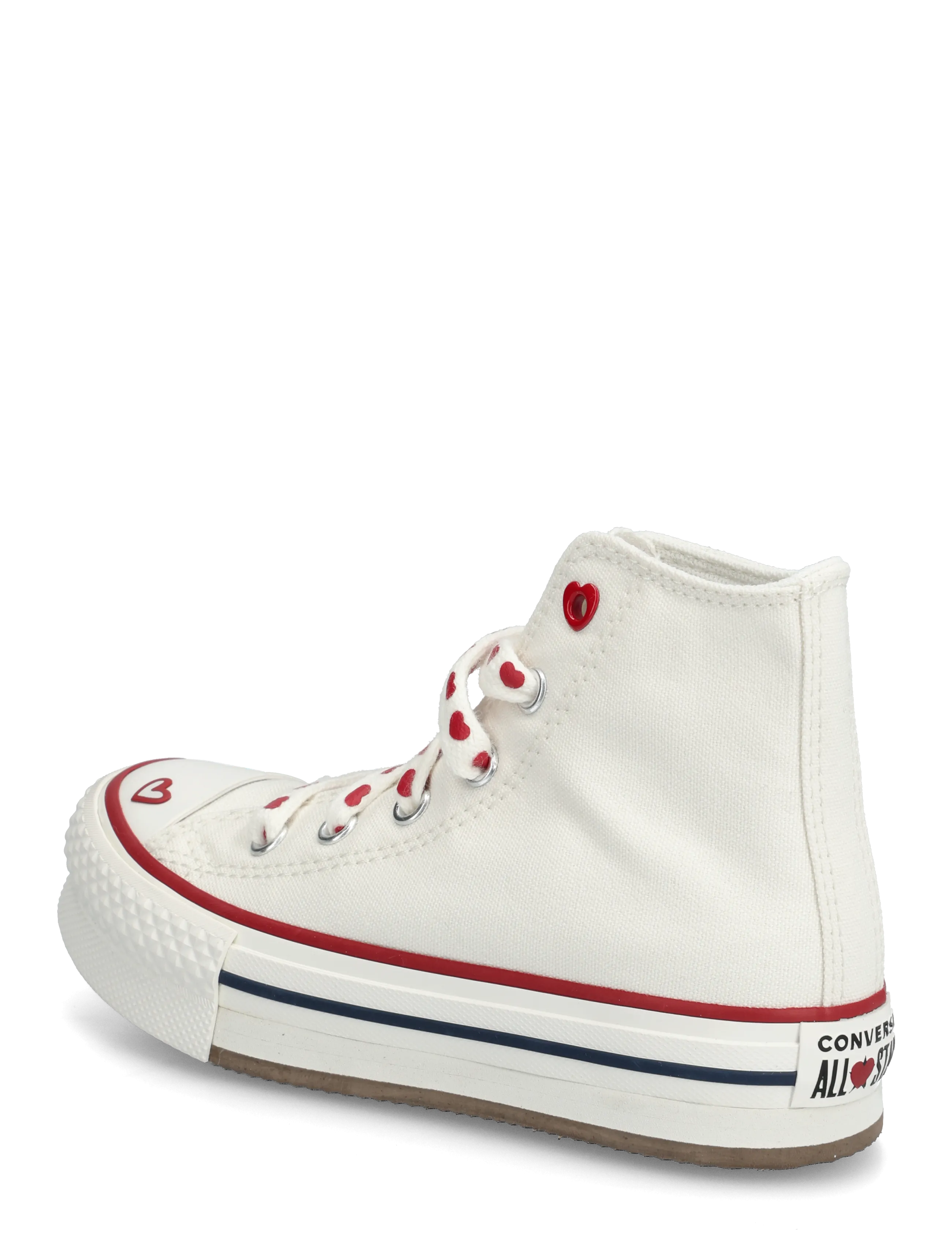 Converse - CTAS EVA LIFT HI VINTAGE WHITE - høje sneakers - brown - 2